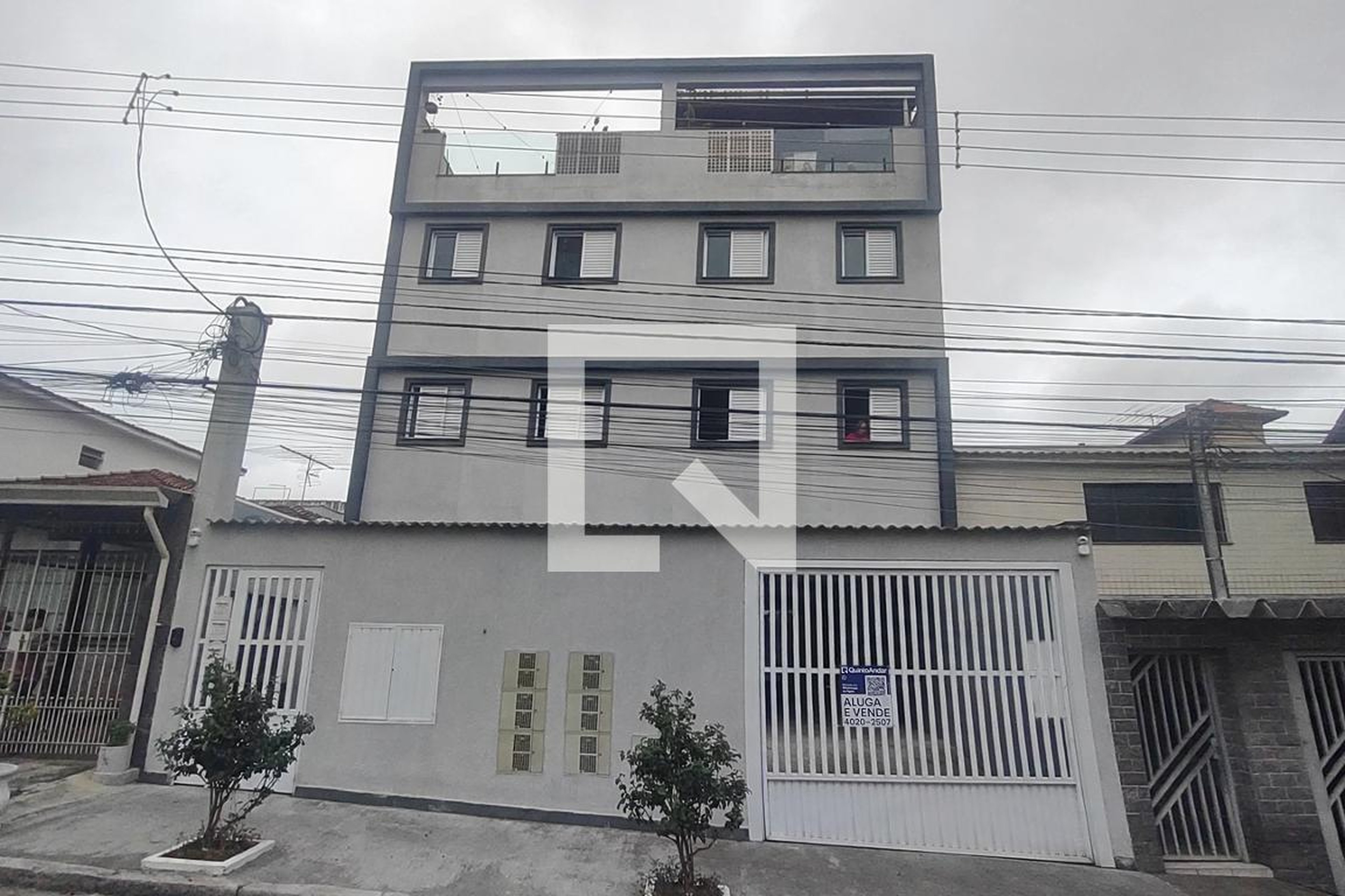 Fachada Condomínio Village Aguapei