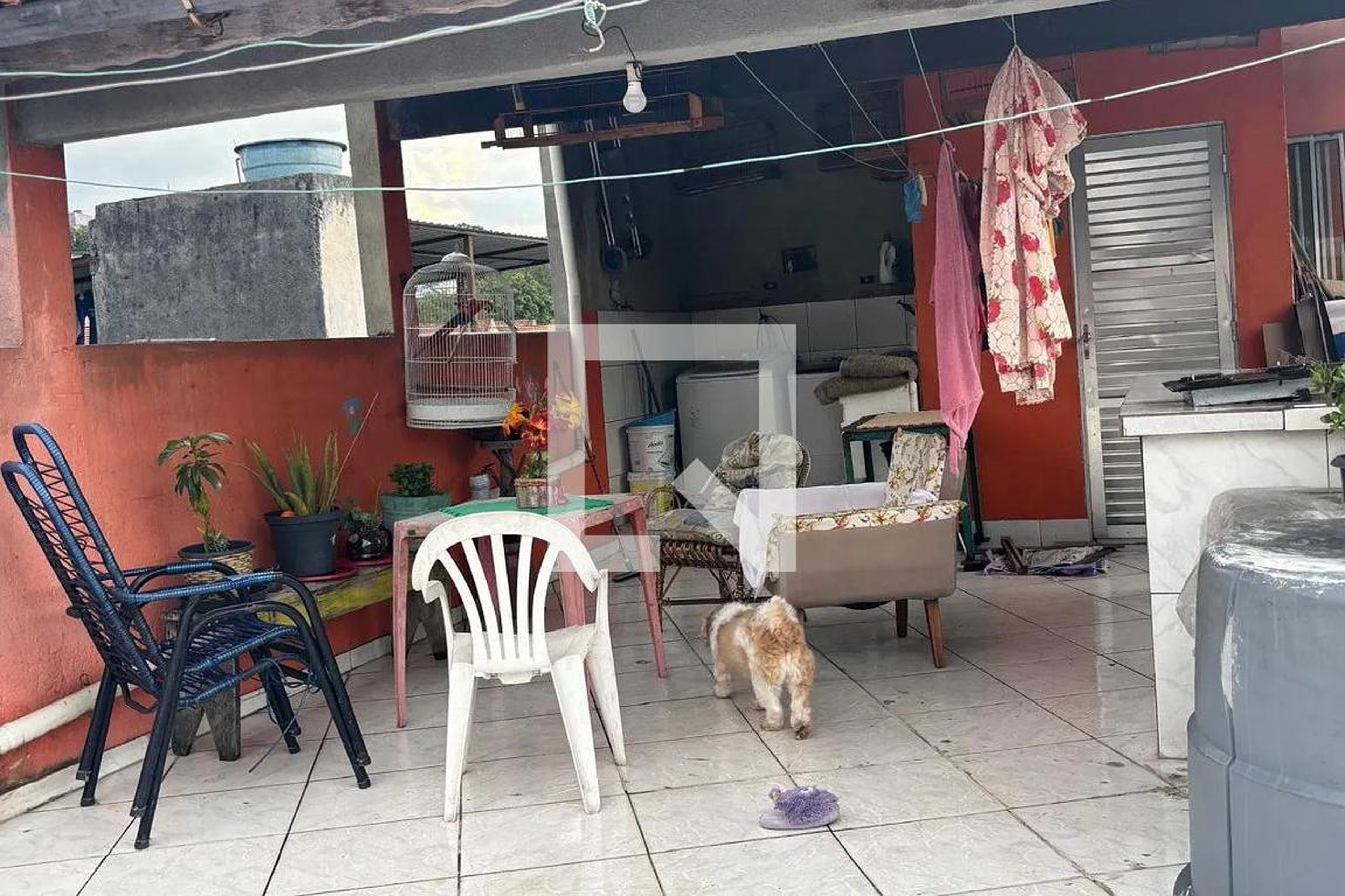 Área externa Condomínio em Rua Jânio Quadros, 206
