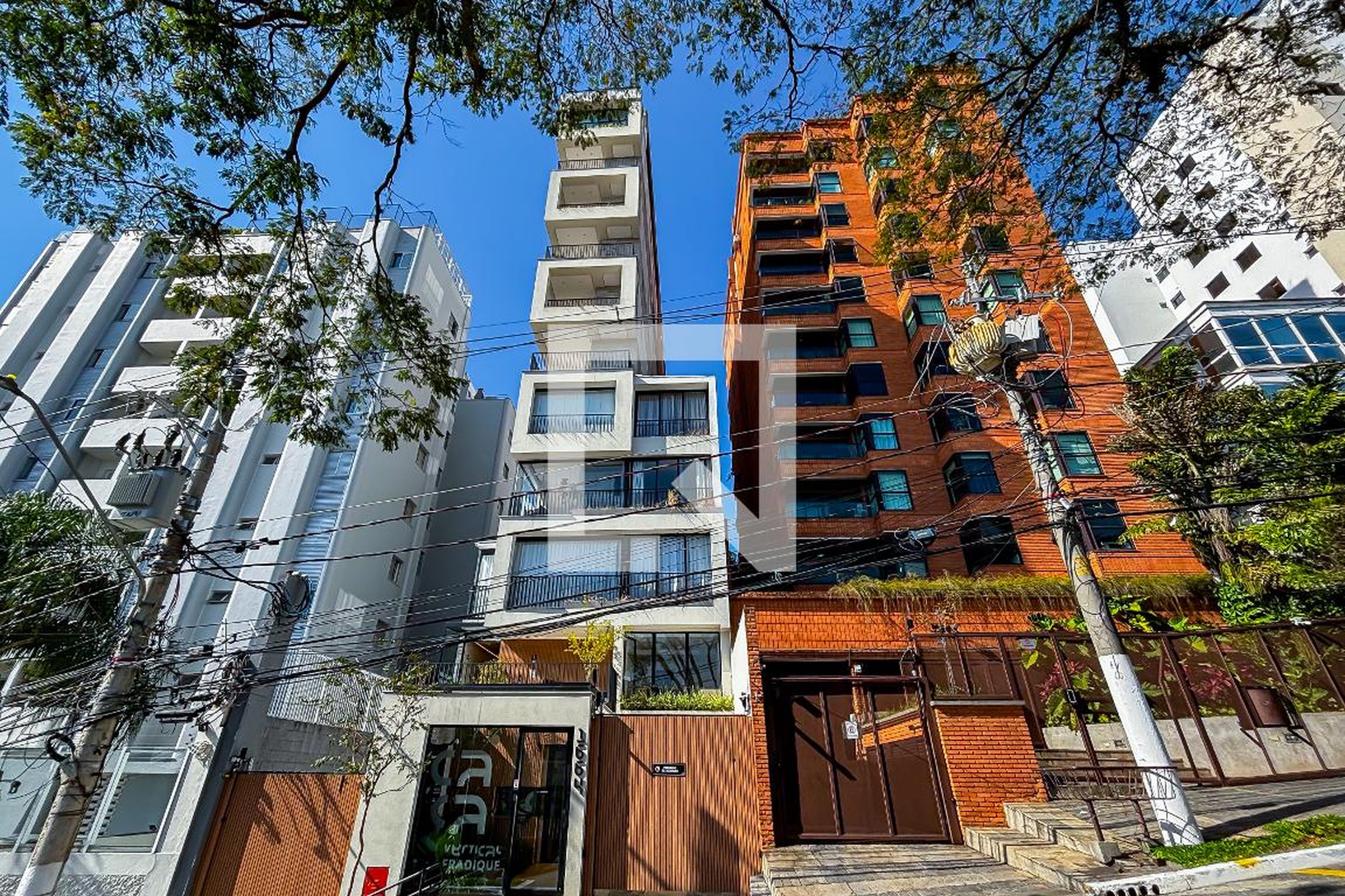 Fachada Condomínio Casa Vertical Fradique