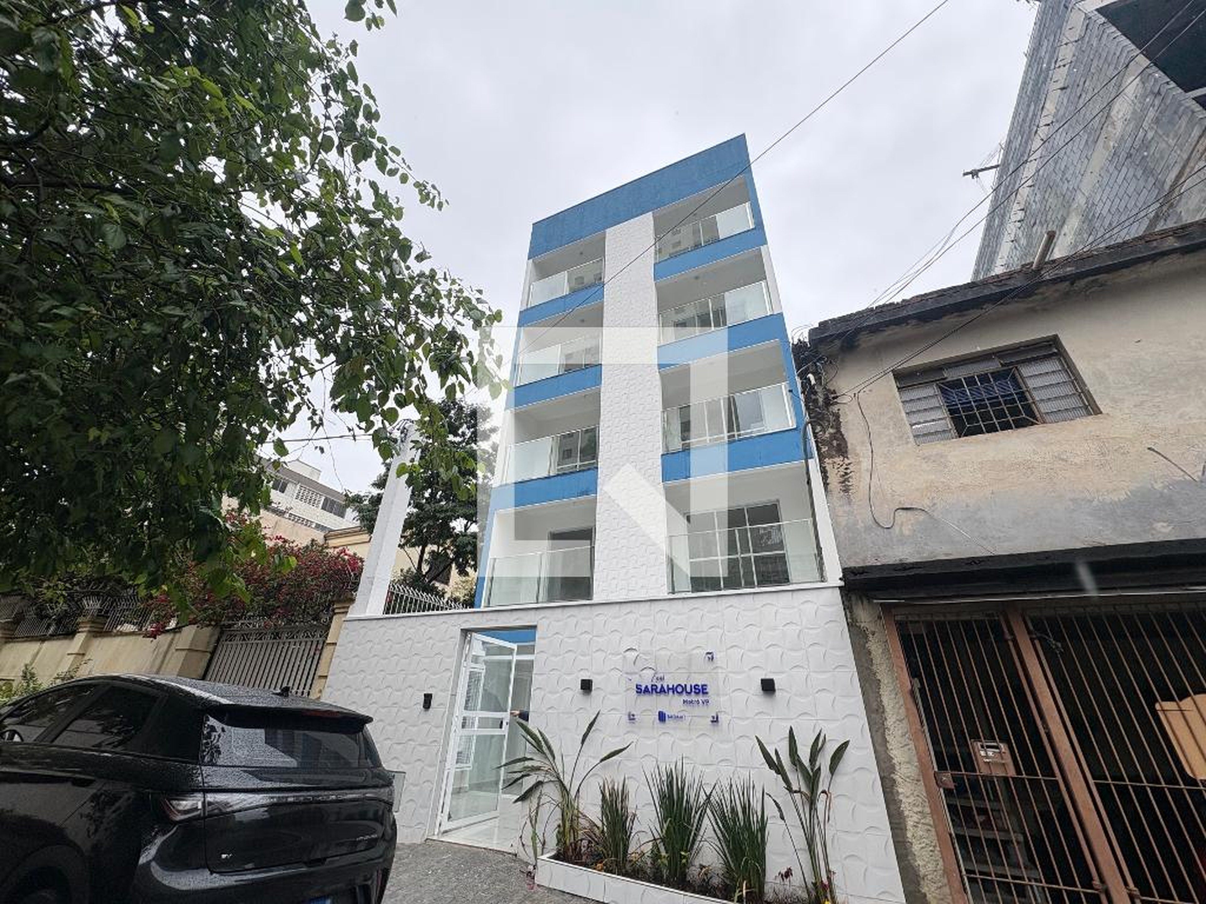 Fachada Condomínio em Rua Andarico, 52