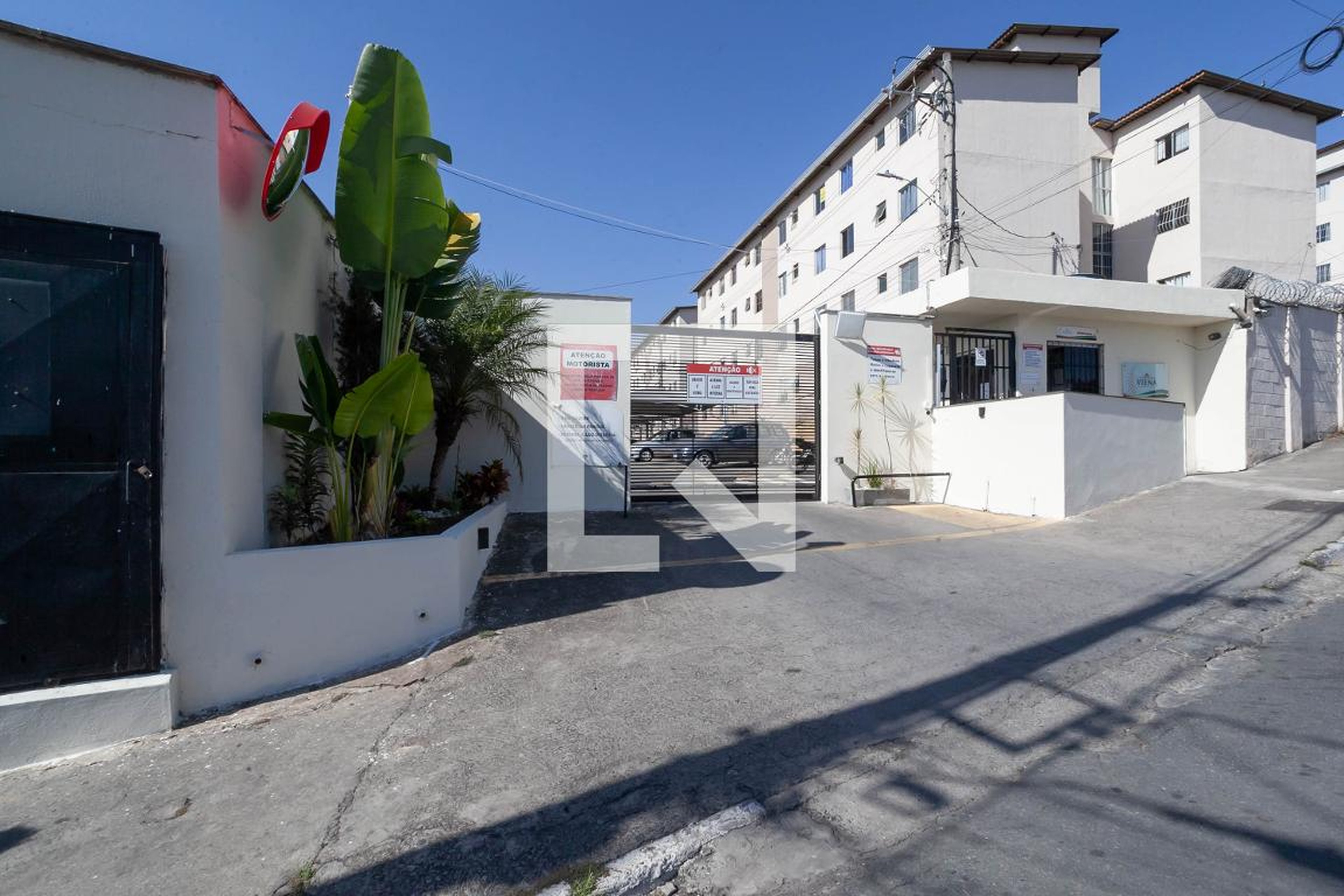 Fachada do condomínio Residencial Viena