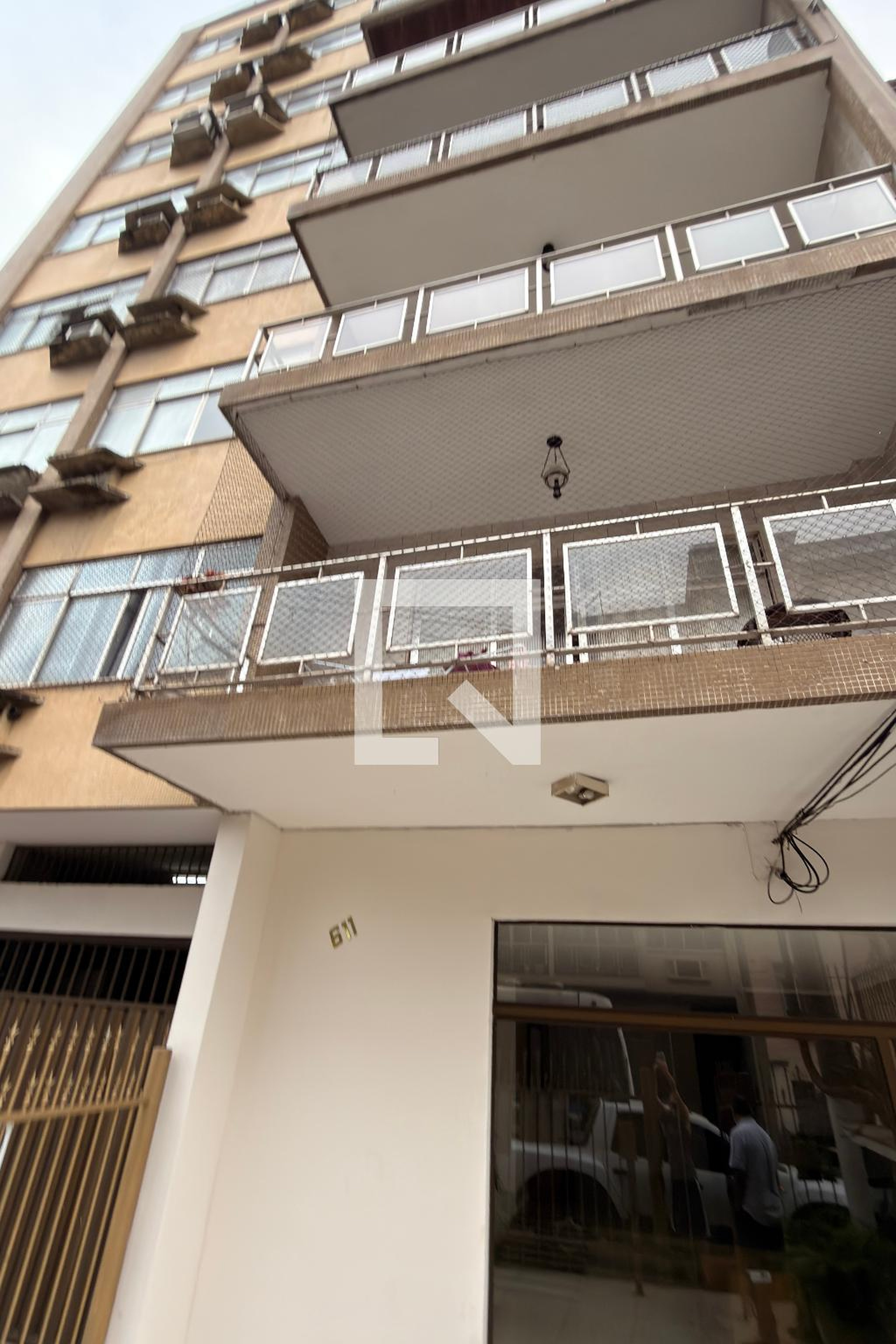 Fachada Condomínio em Rua Conde de Porto Alegre, 611