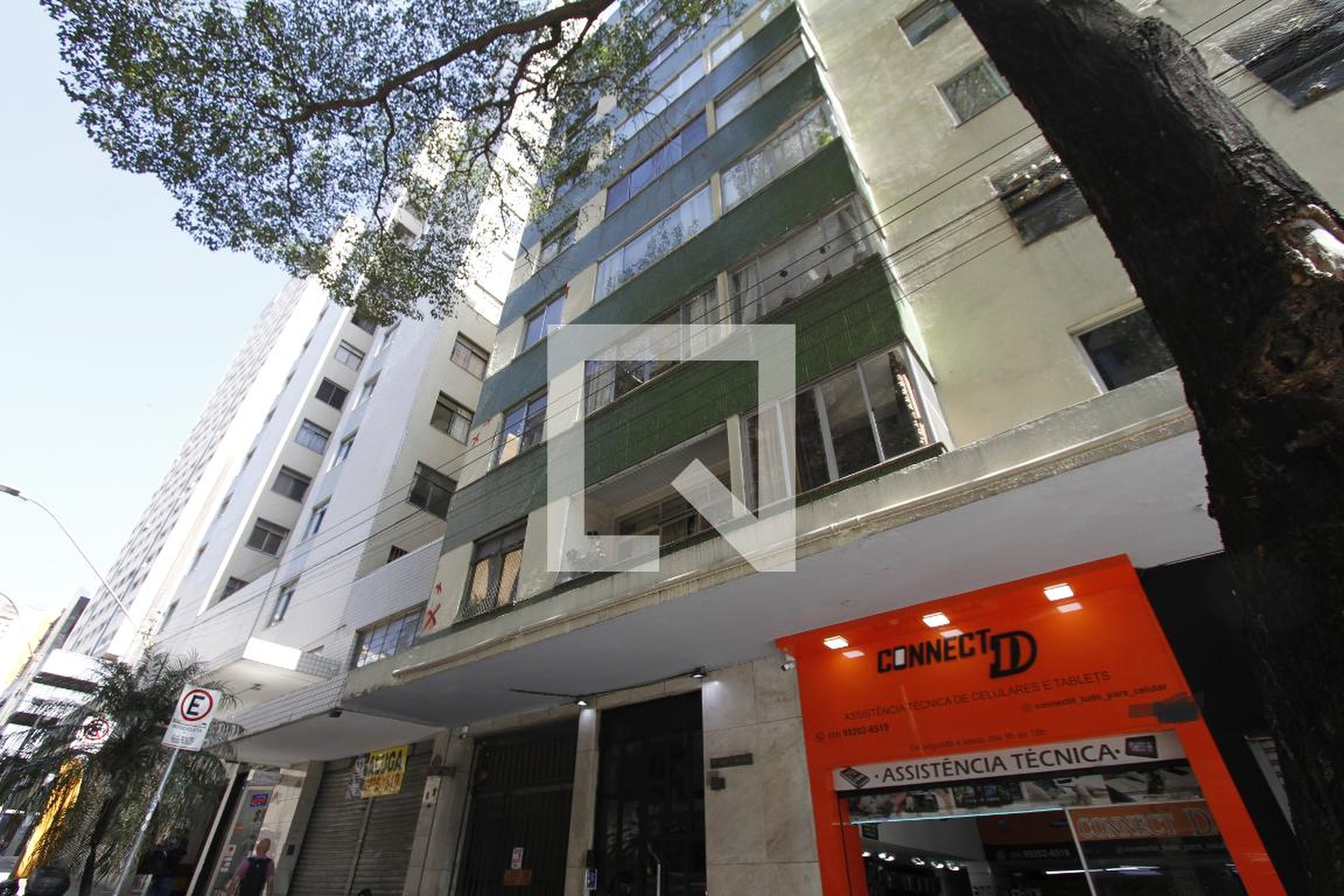 Fachada Condomínio em Rua Rio Grande do Sul, 646