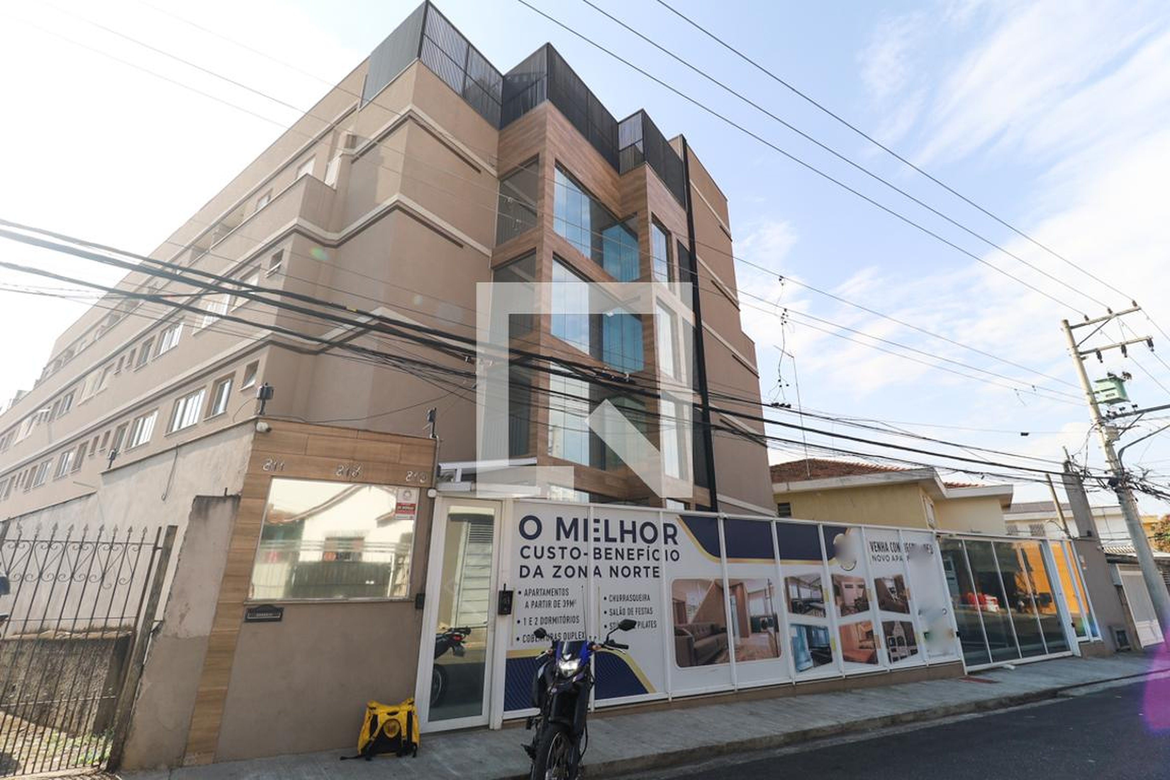 Fachada Condomínio em Rua Aragão, 813