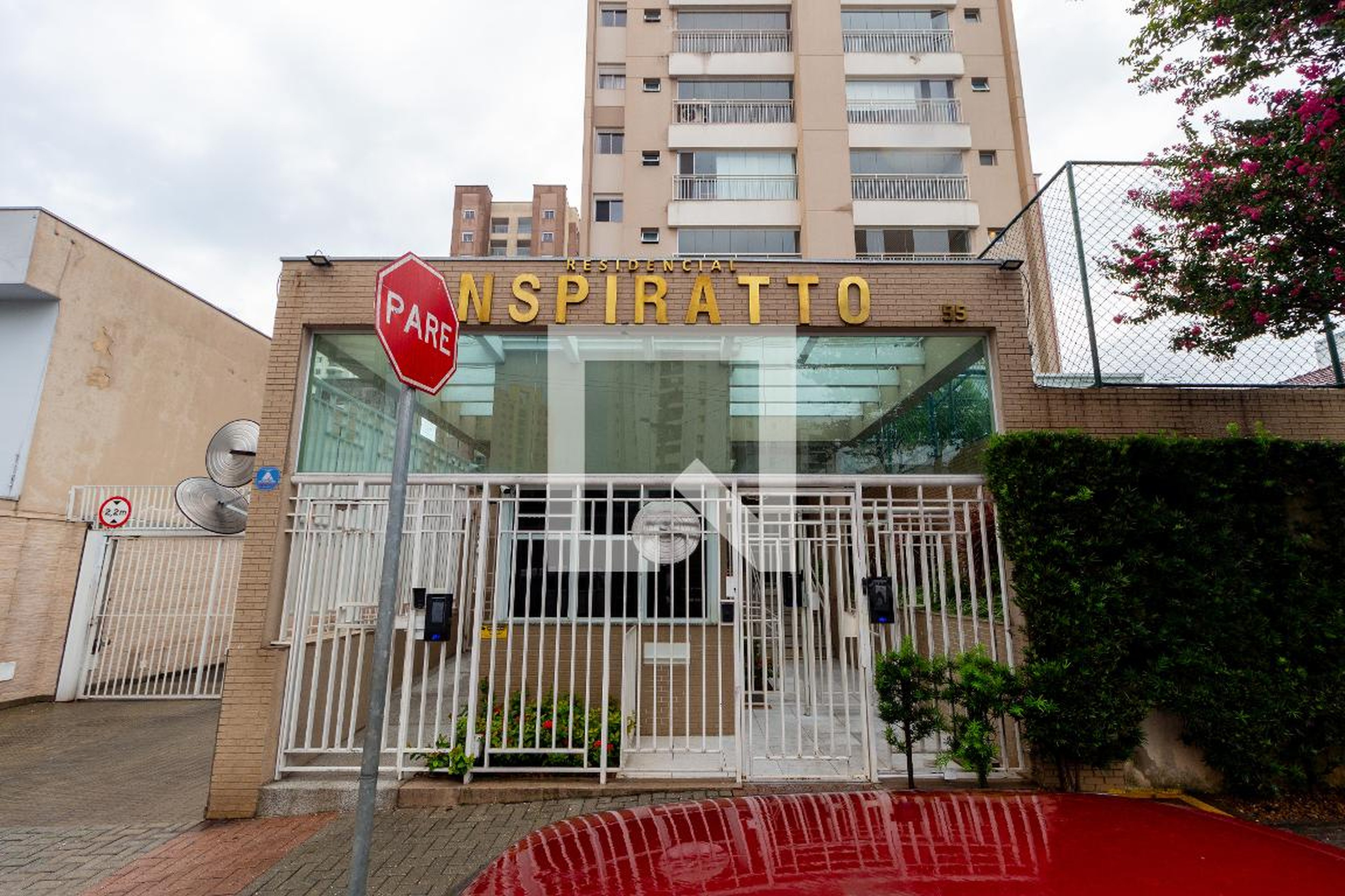 Fachada Condomínio Edifico Residencial Inspiratto