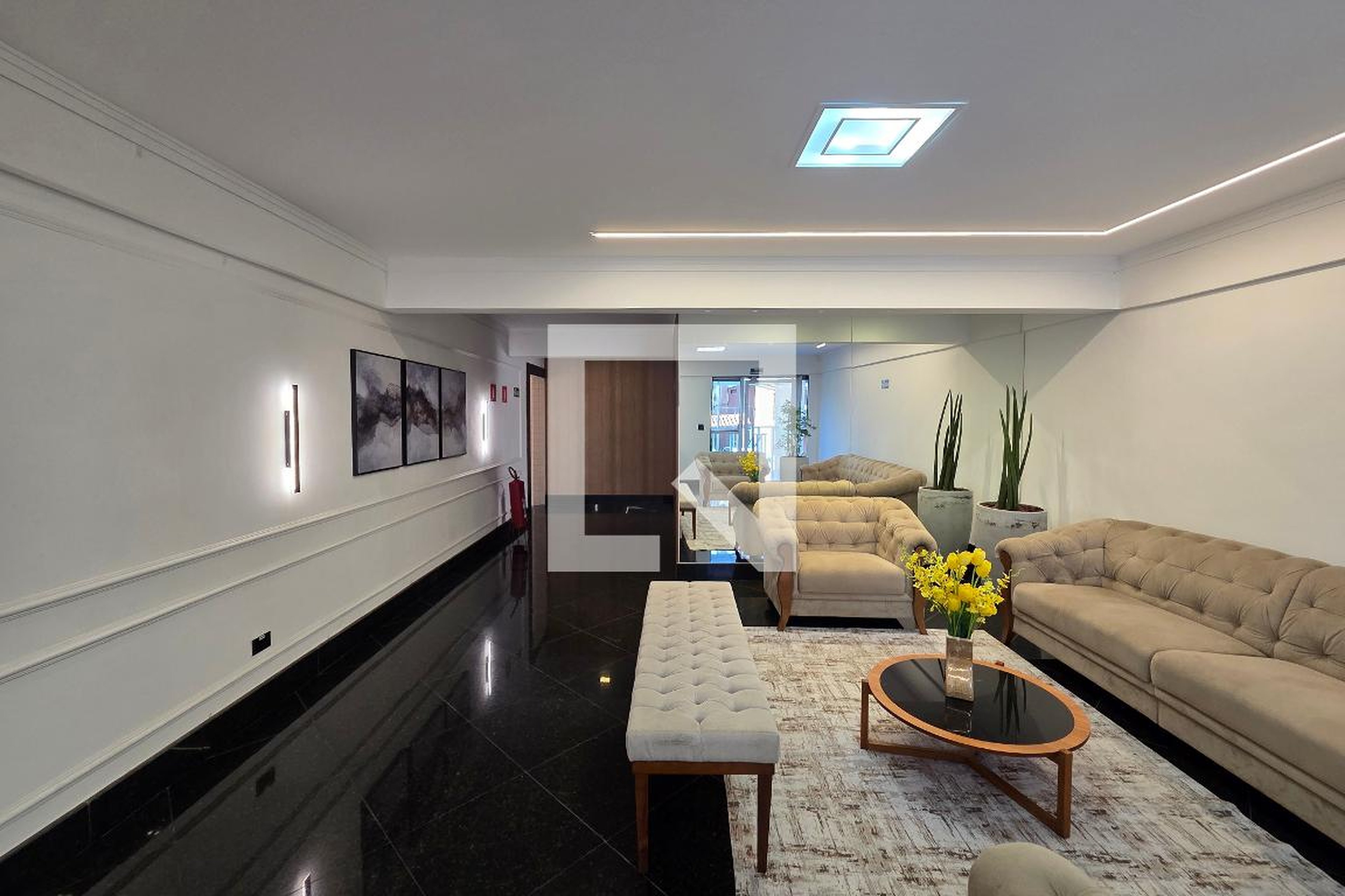 Hall de entrada - Residencial Vitória