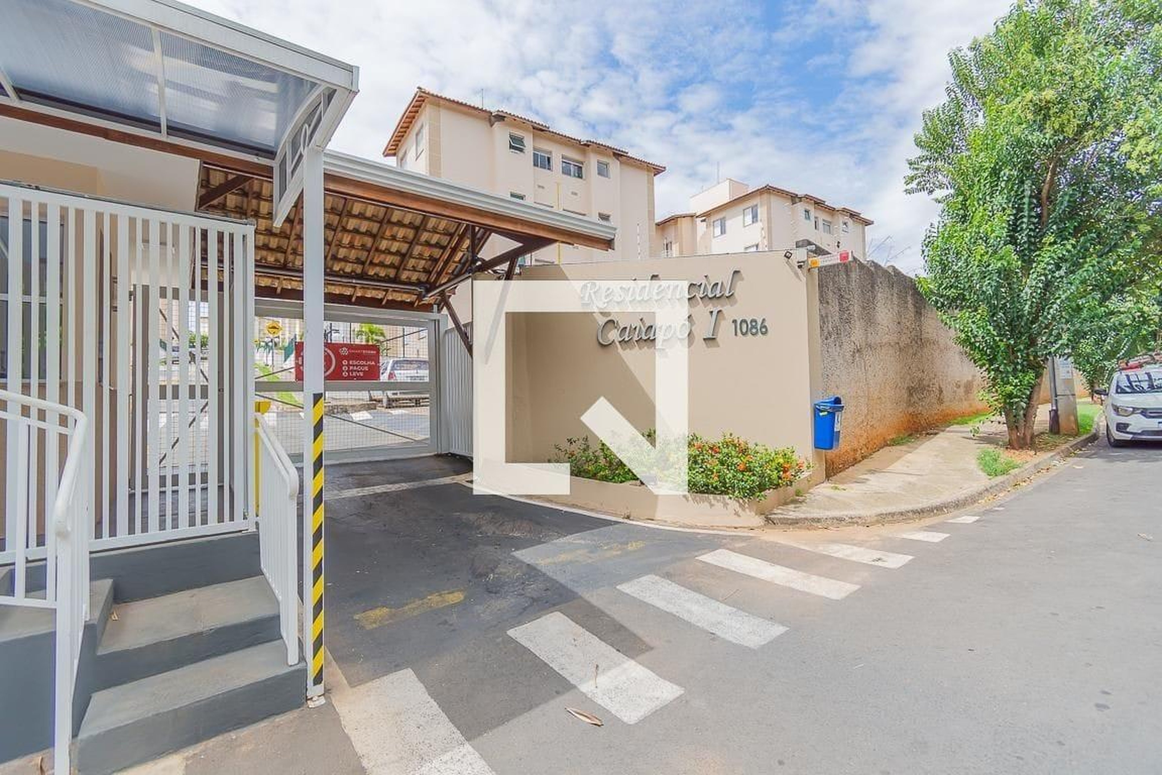 Fachada do Condomínio Residencial Caiapó I