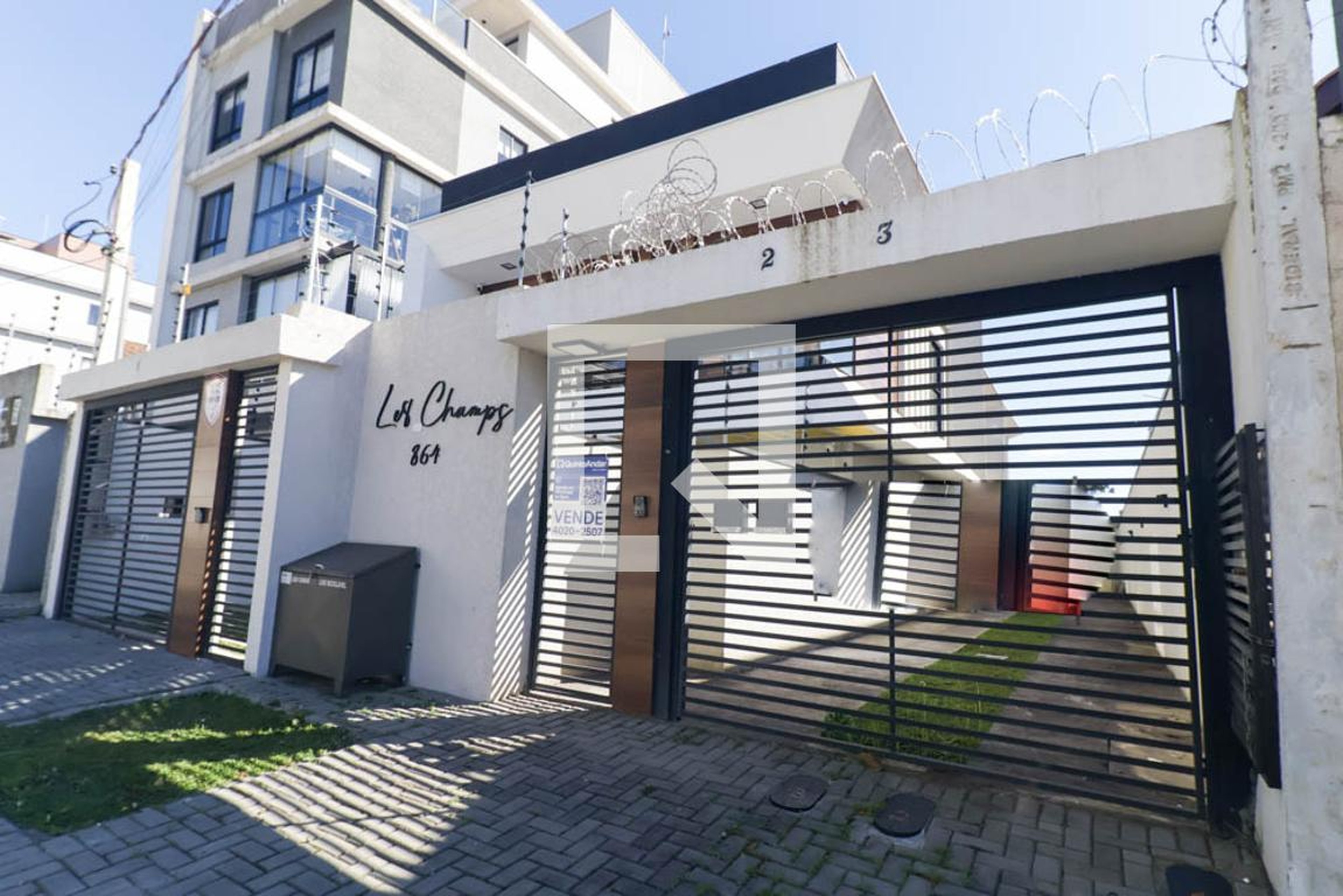 Fachada do Condominio Condomínio em Rua Theophilo Mansur, 864