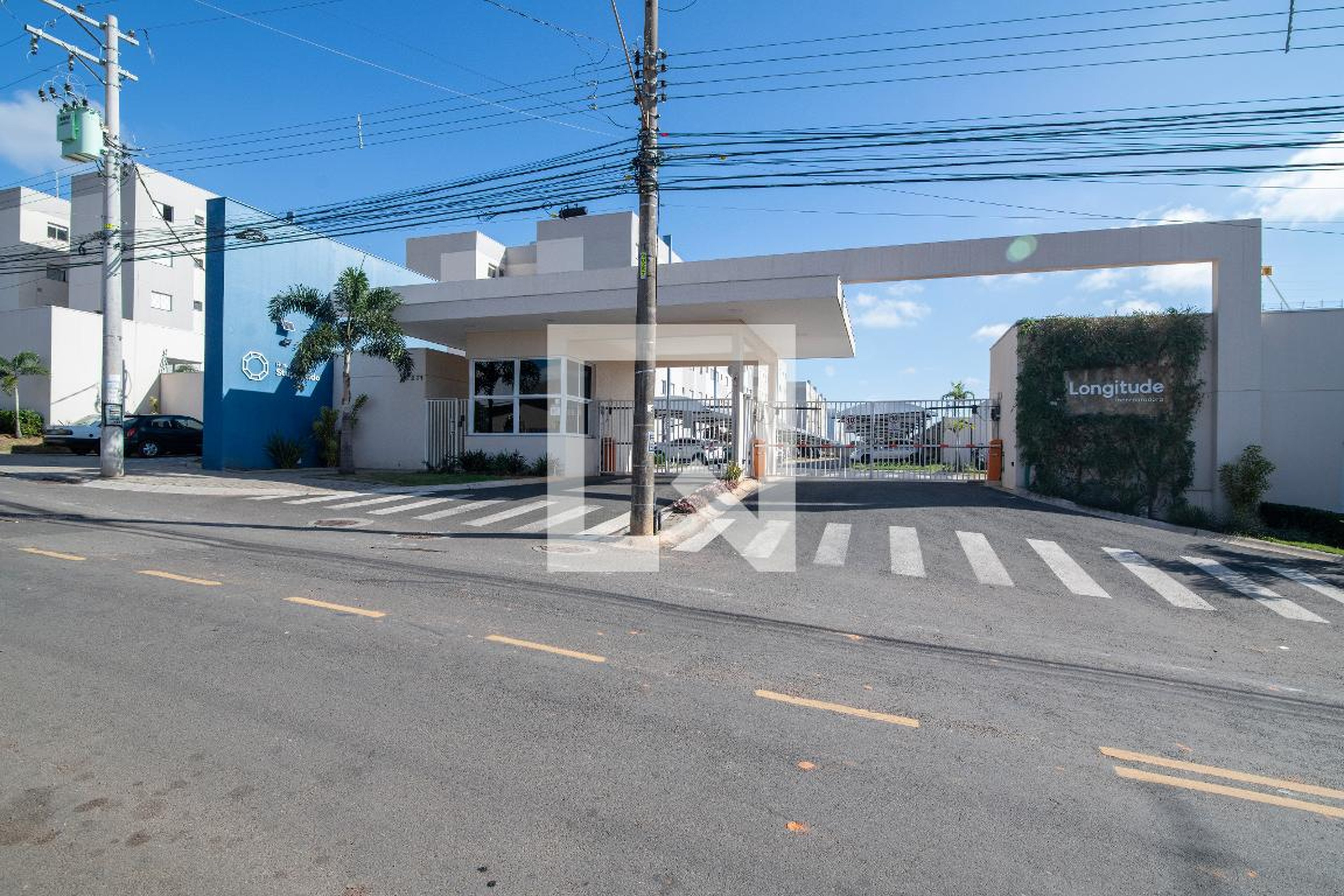Fachada do Condomínio Residencial Stuppendo