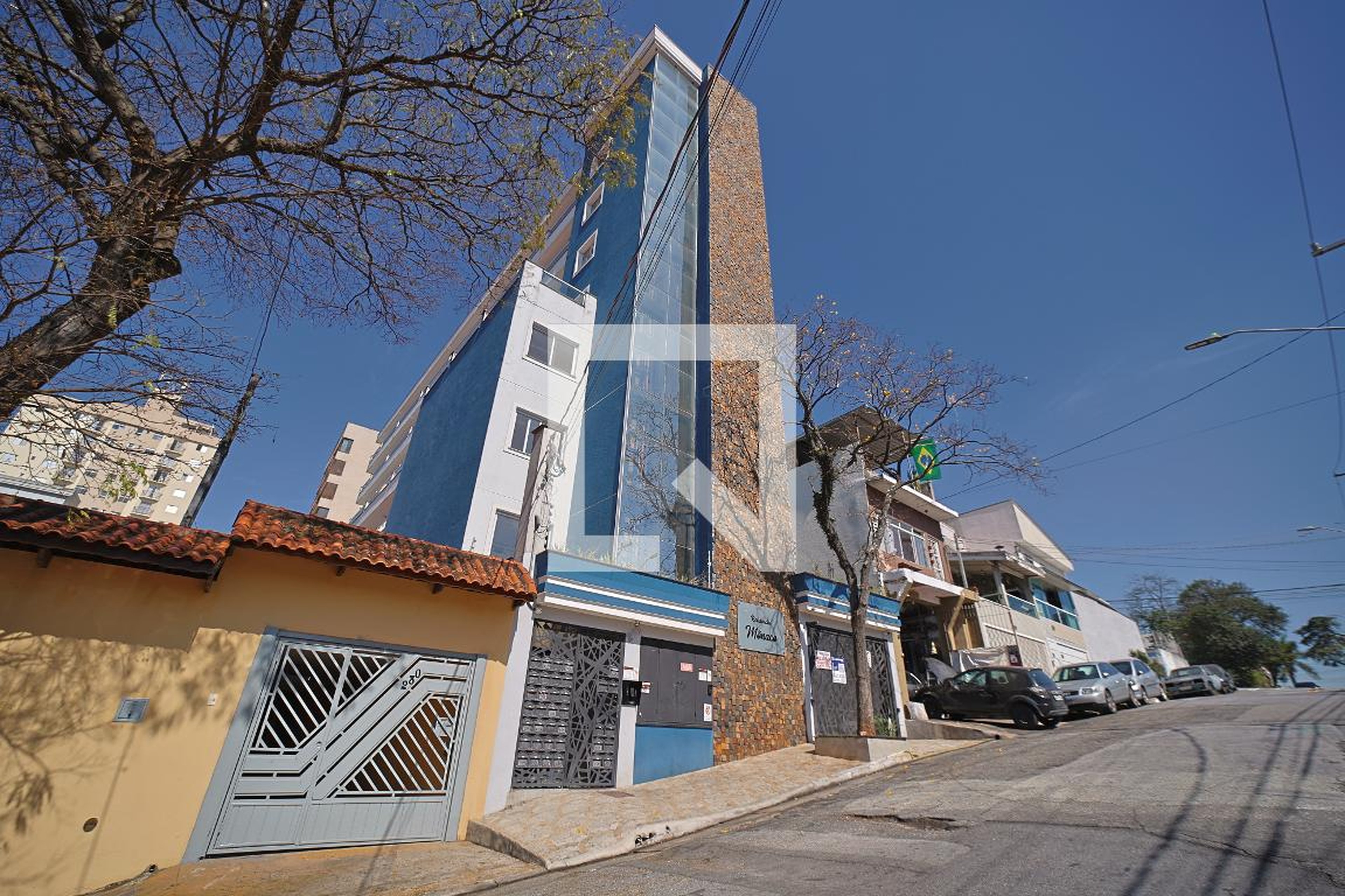 Fachada Condomínio em Rua Pedro Talarico, 218