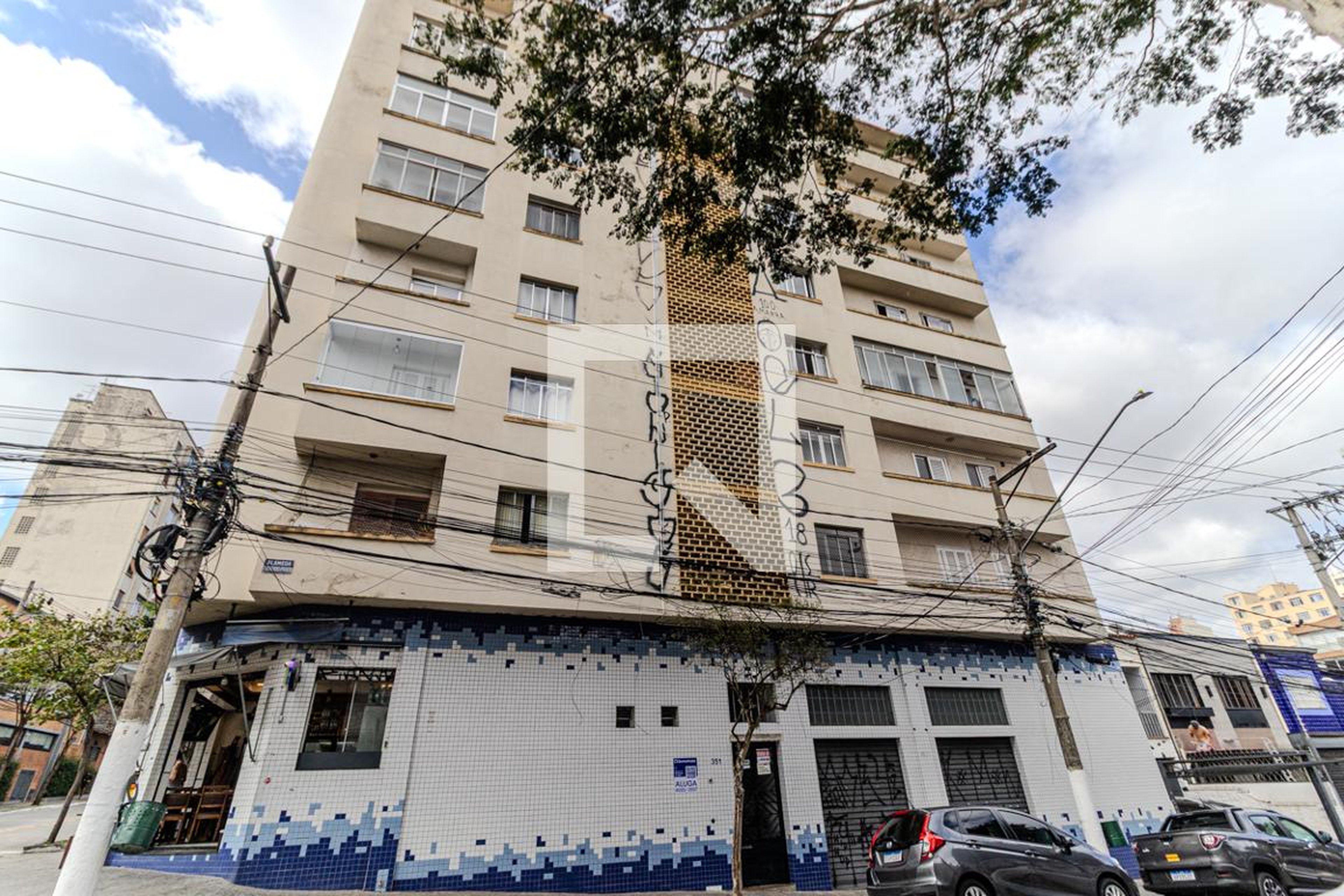 Fachada Condomínio Eduardo Prado