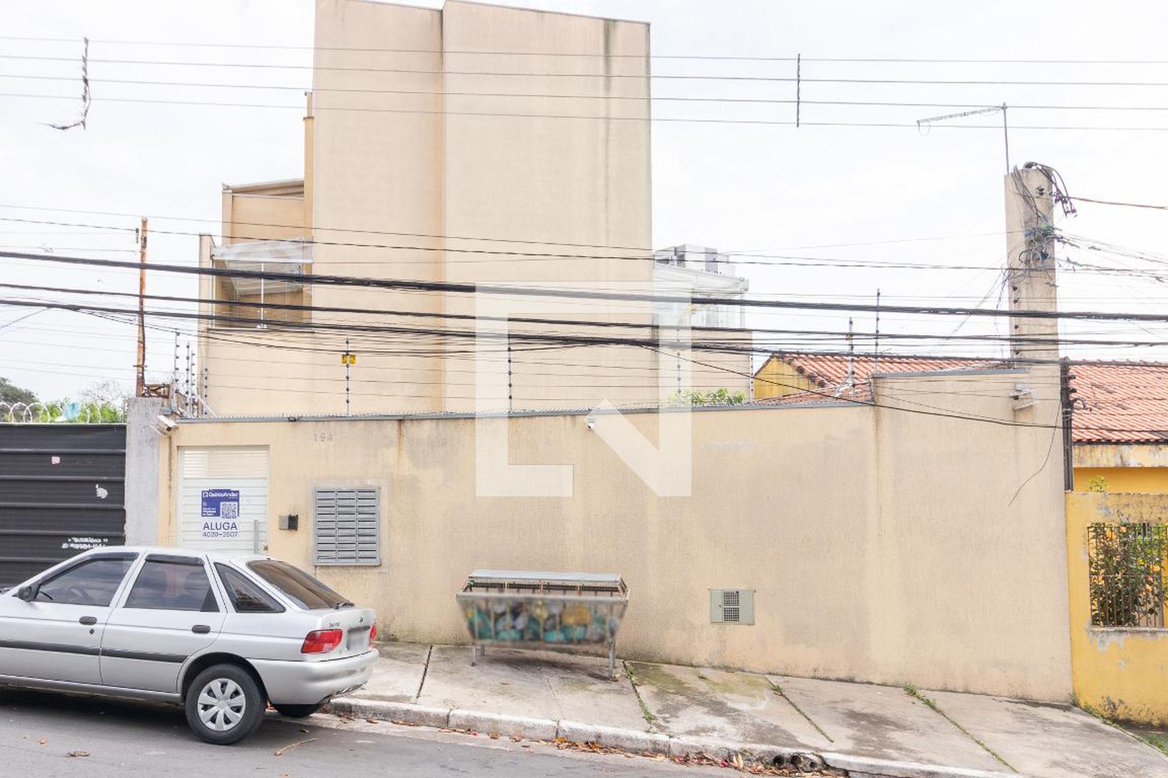Fachada Condomínio em Rua Luzilândia, 184