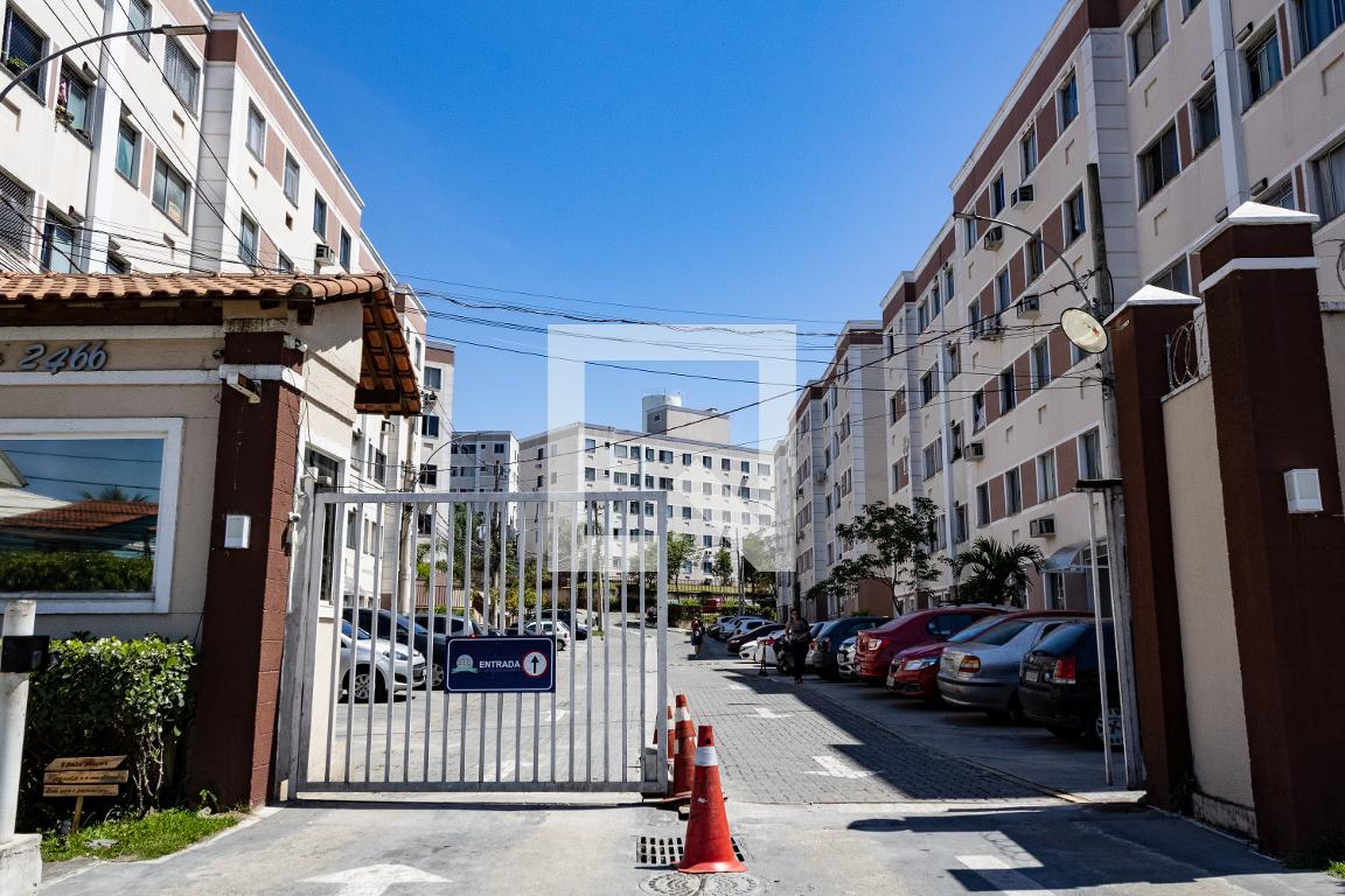 Fachada do condomínio Condomínio Recanto do Tingui
