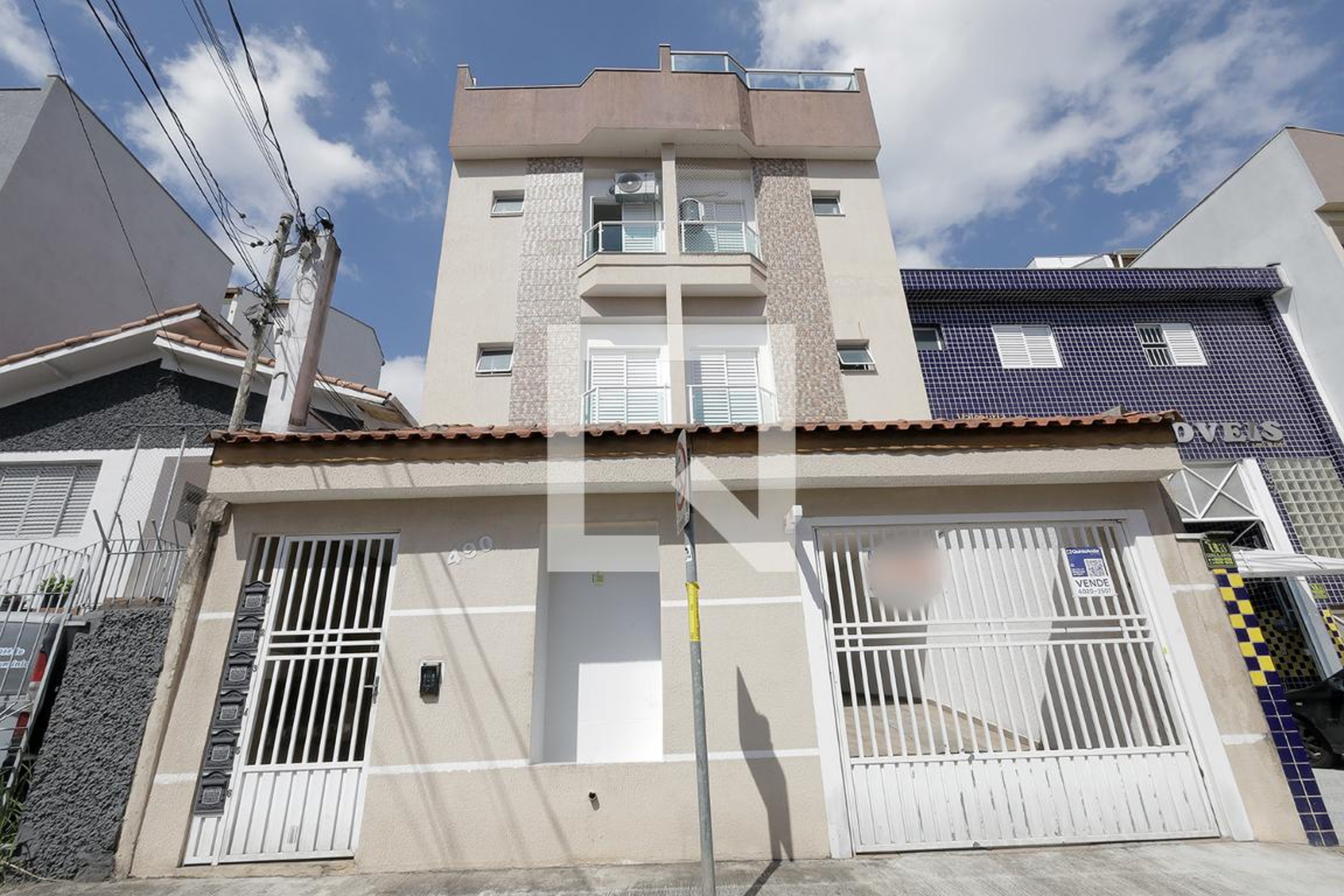 Fachada Condomínio em Rua Guadalupe, 490
