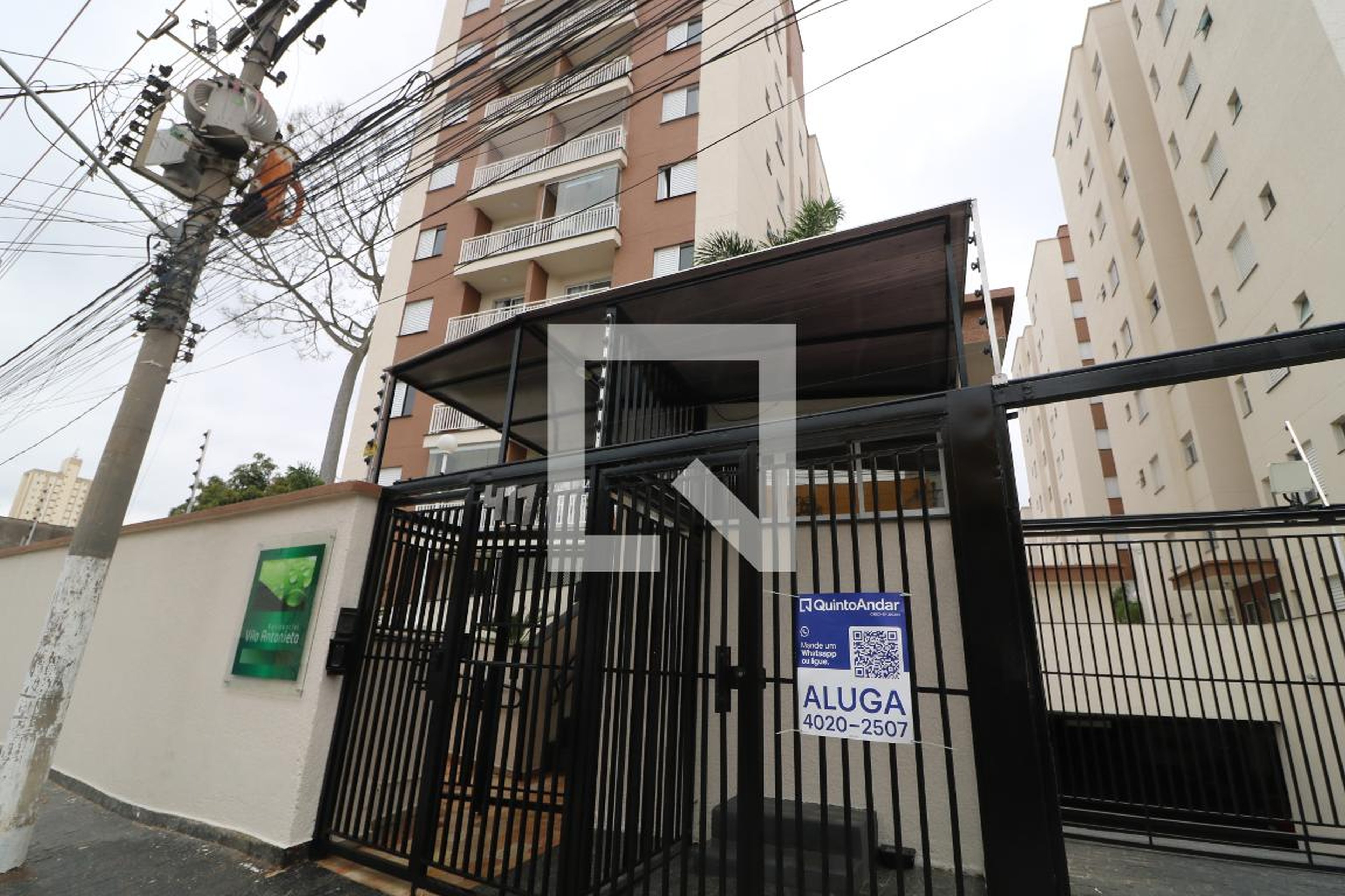 Fachada do Prédio Residencial Vila Antonieta