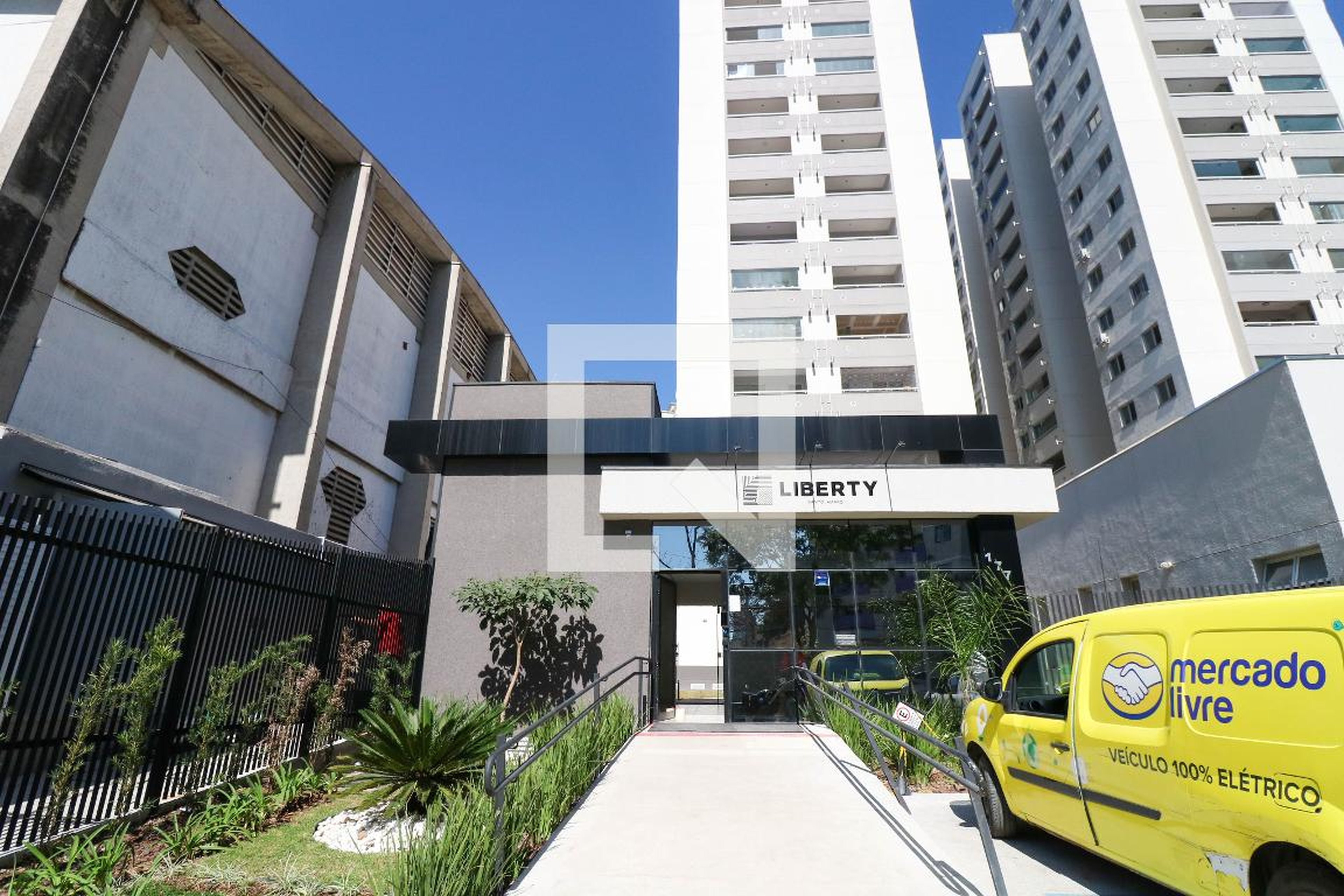 Fachada Condomínio Liberty Santo Amaro da Emccamp