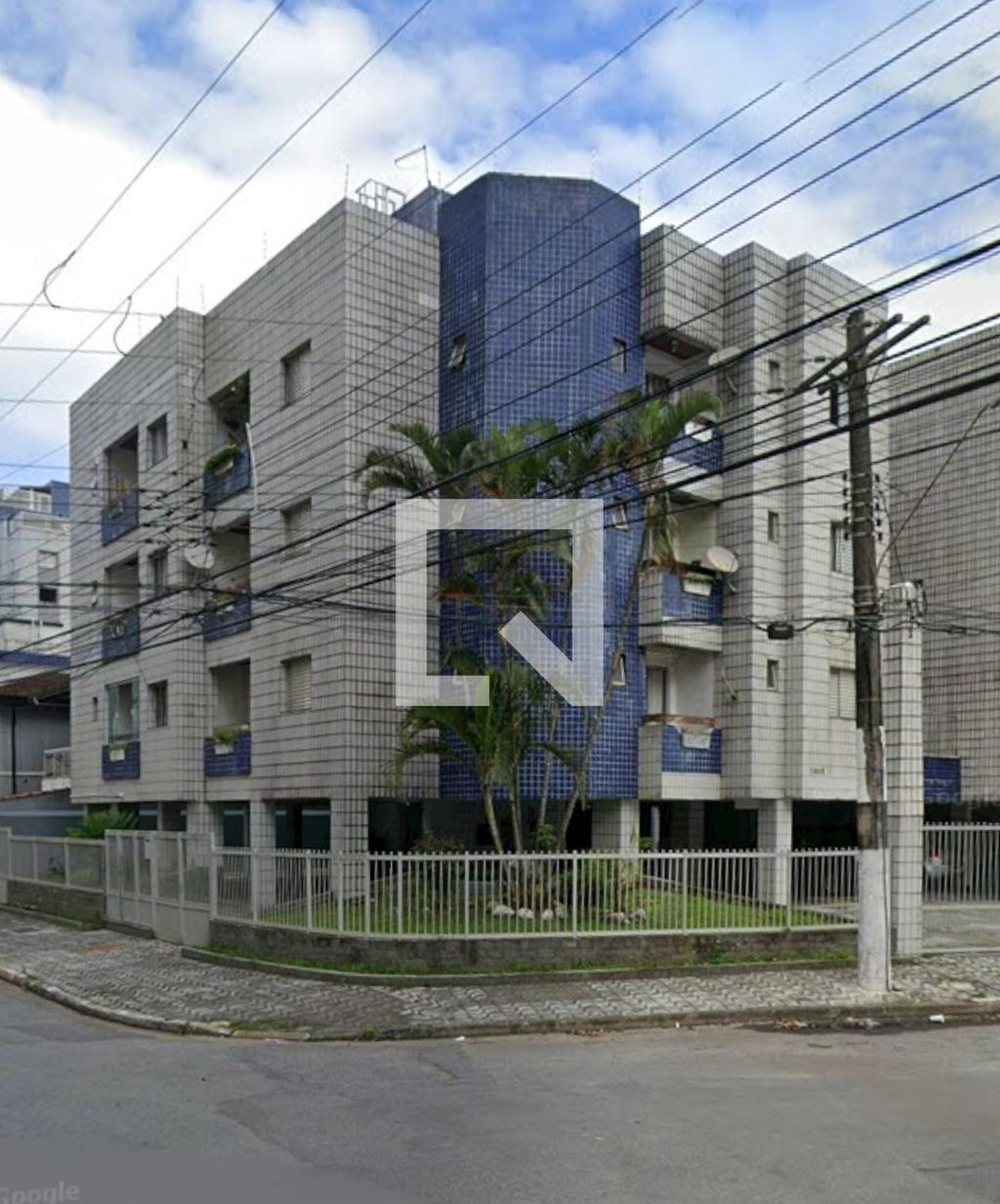 Fachada Condomínio em Avenida Juscelino Kubitscheck de Oliveira, 1605