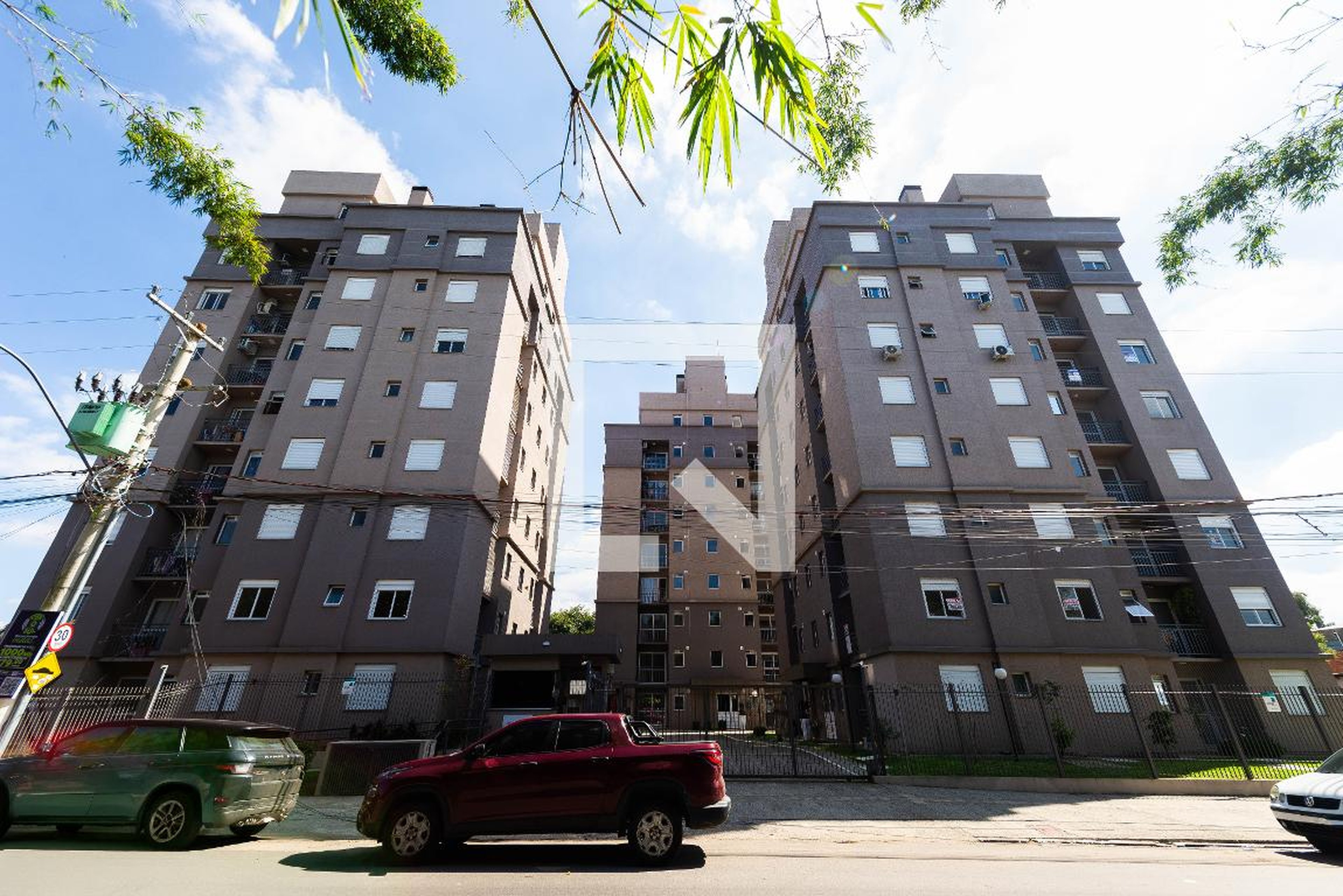 Fachada Condomínio em Rua São Luiz, 122
