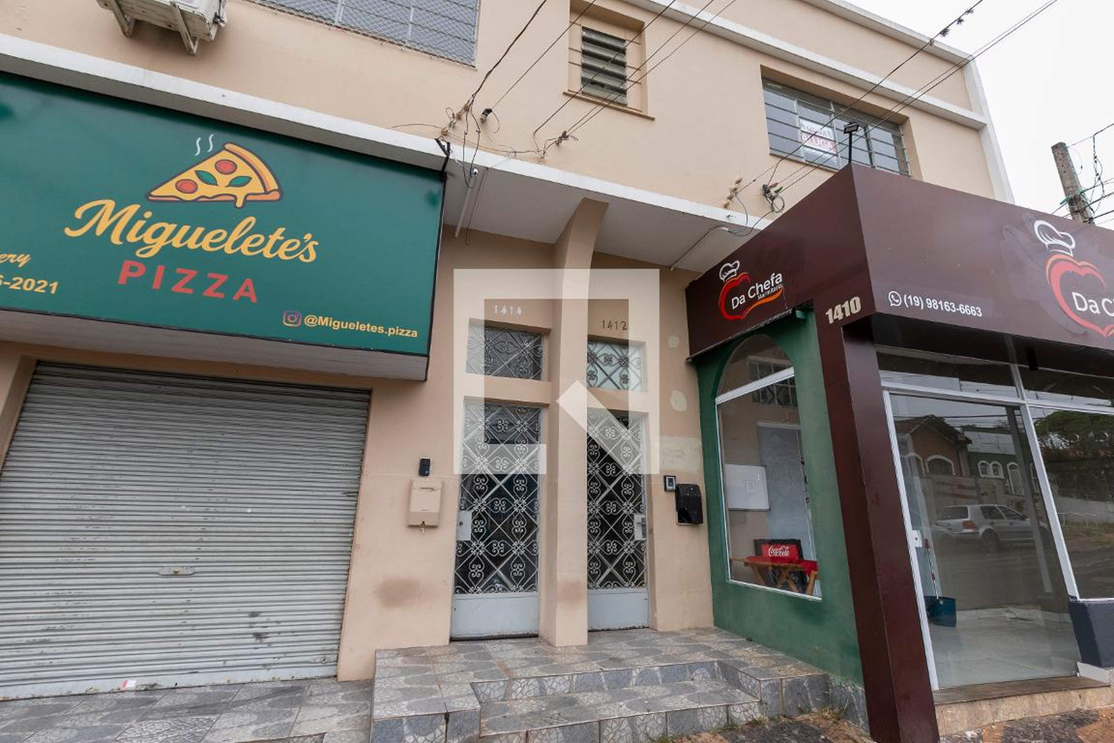 Fachada Condomínio em Rua Frei Antônio de Pádua, 1412