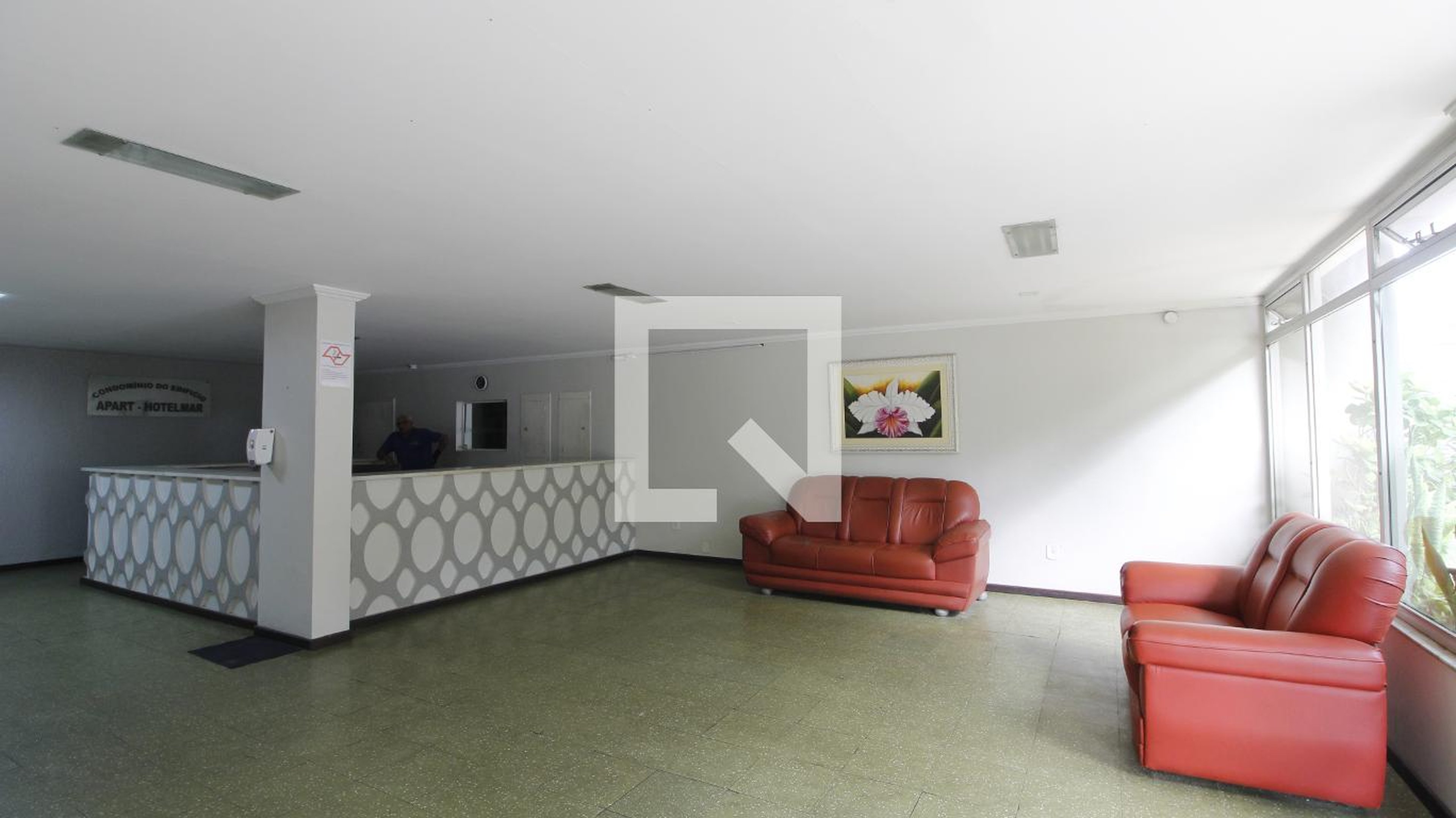Área comum - Apart hotel mar