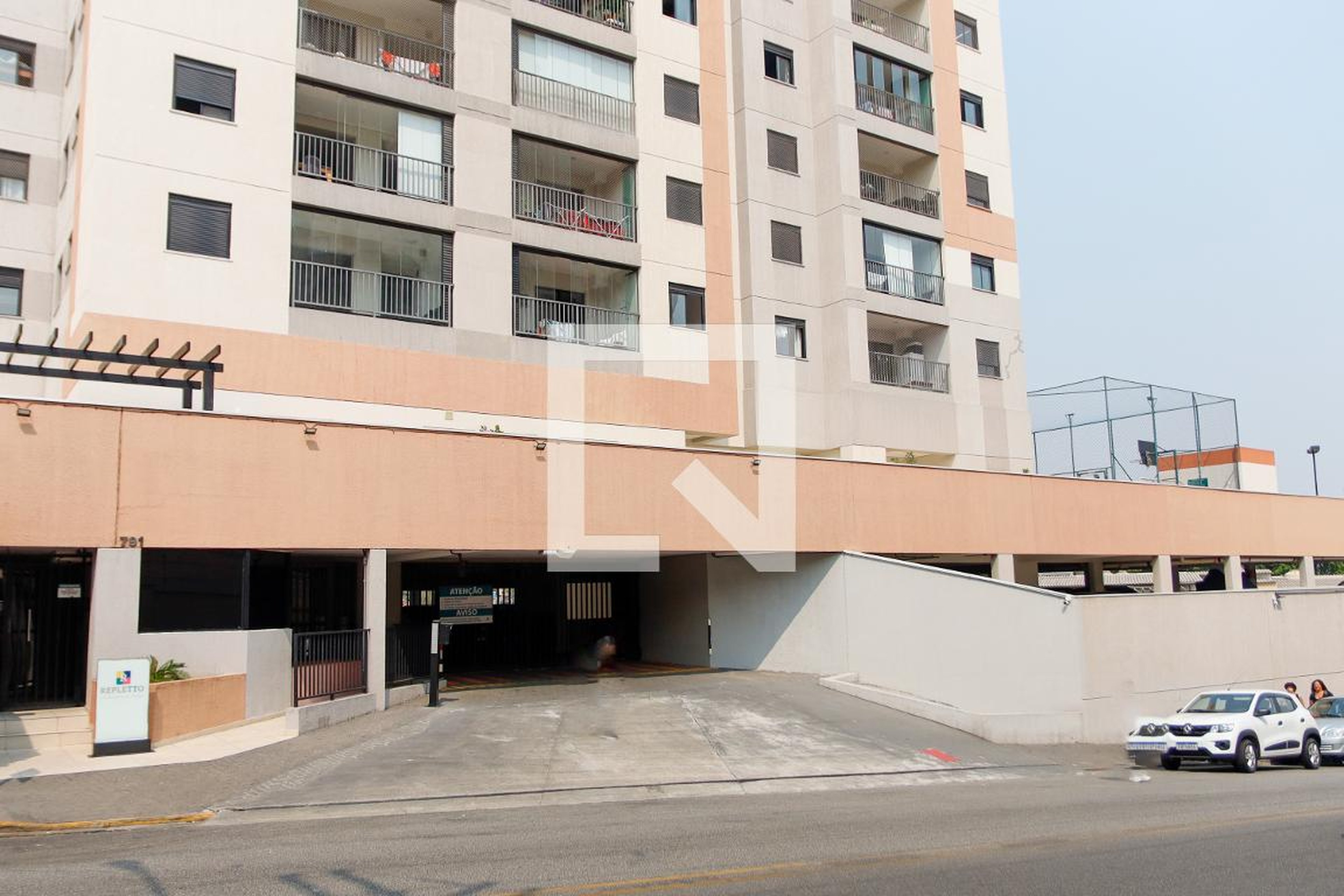 Fachada Condomínio Repletto  Clube