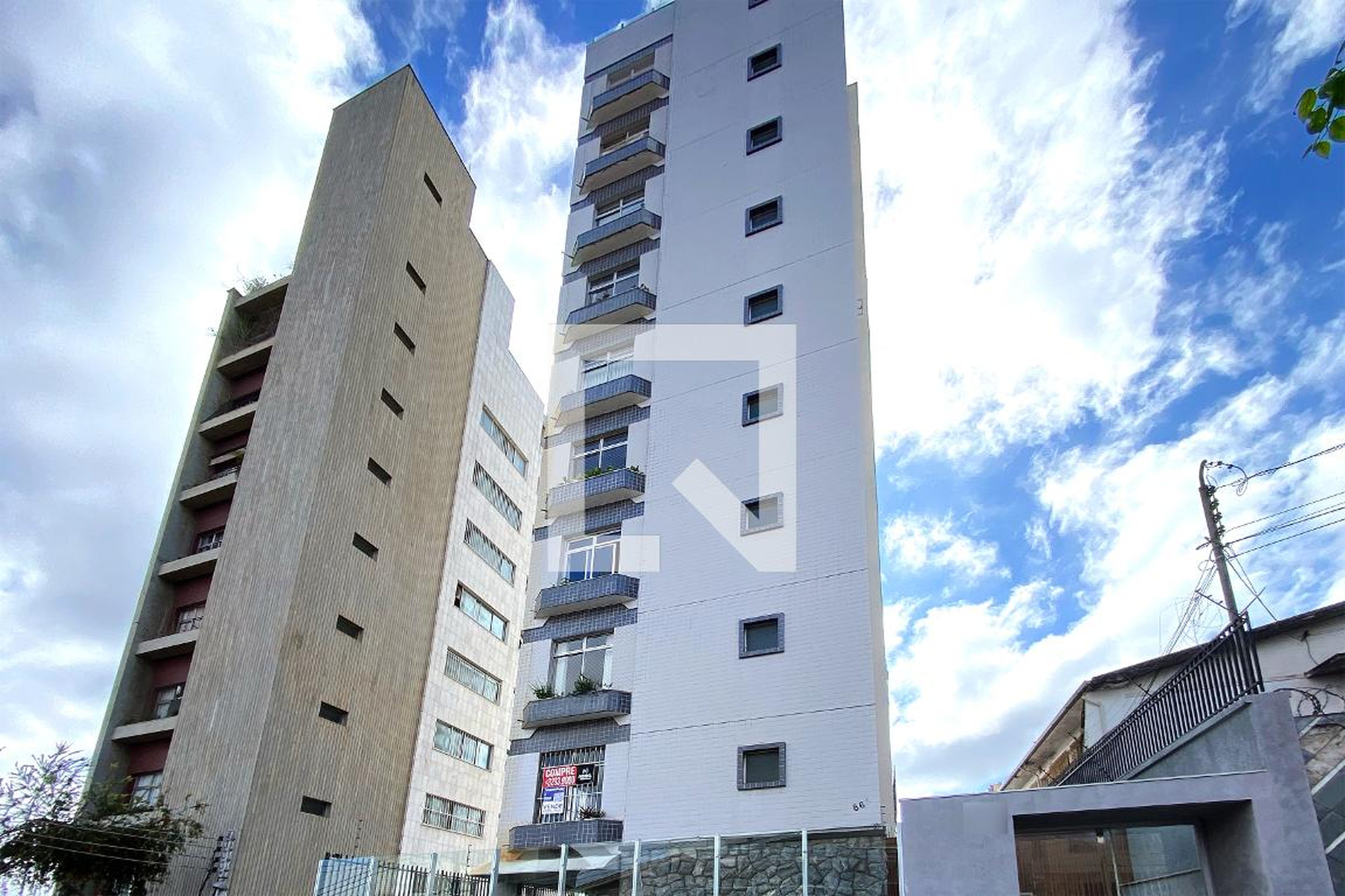 Fachada Condomínio em Rua Aristóteles Caldeira, 865