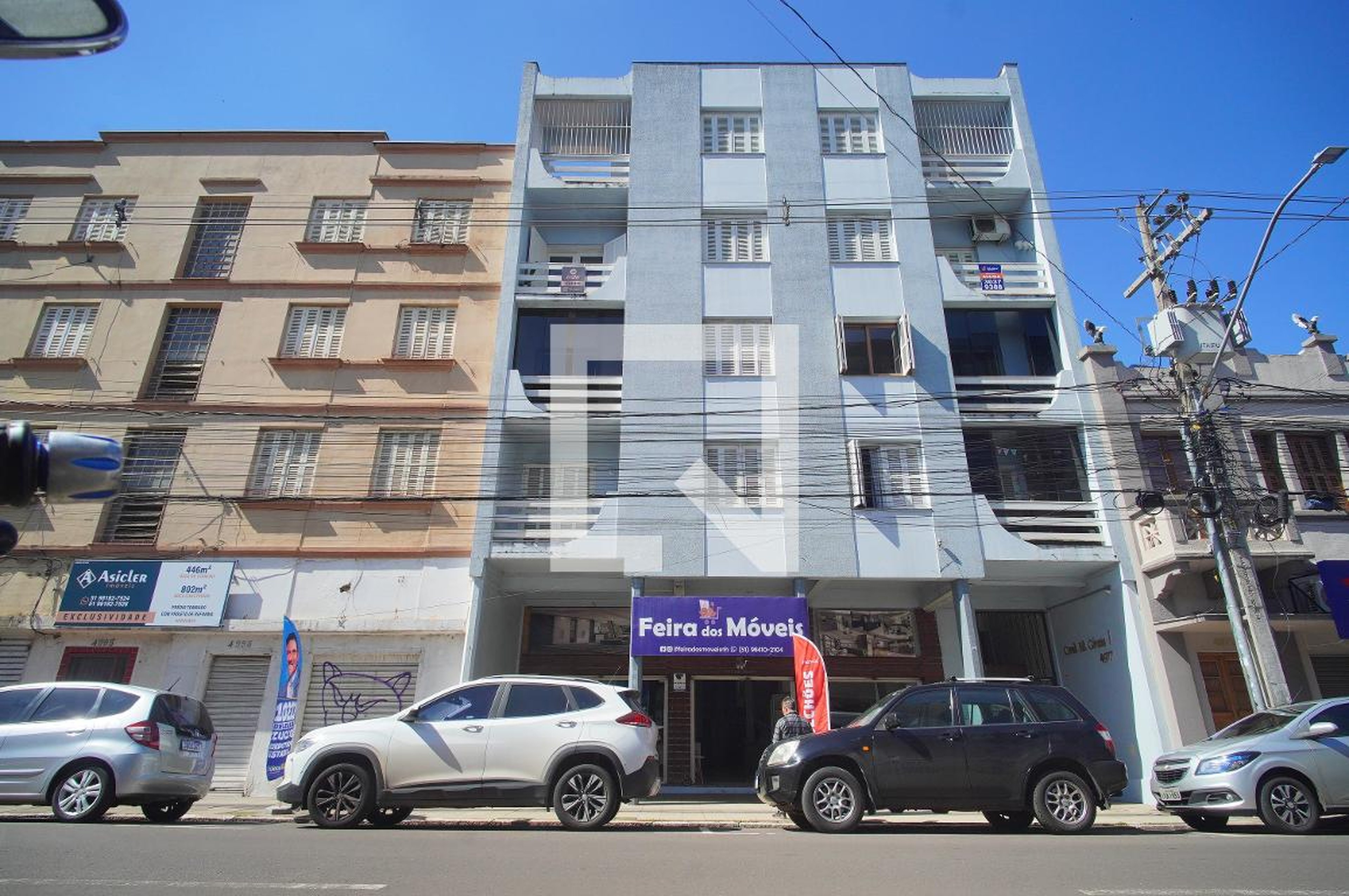 Fachada Condomínio em Avenida Pedro Adams Filho, 4977