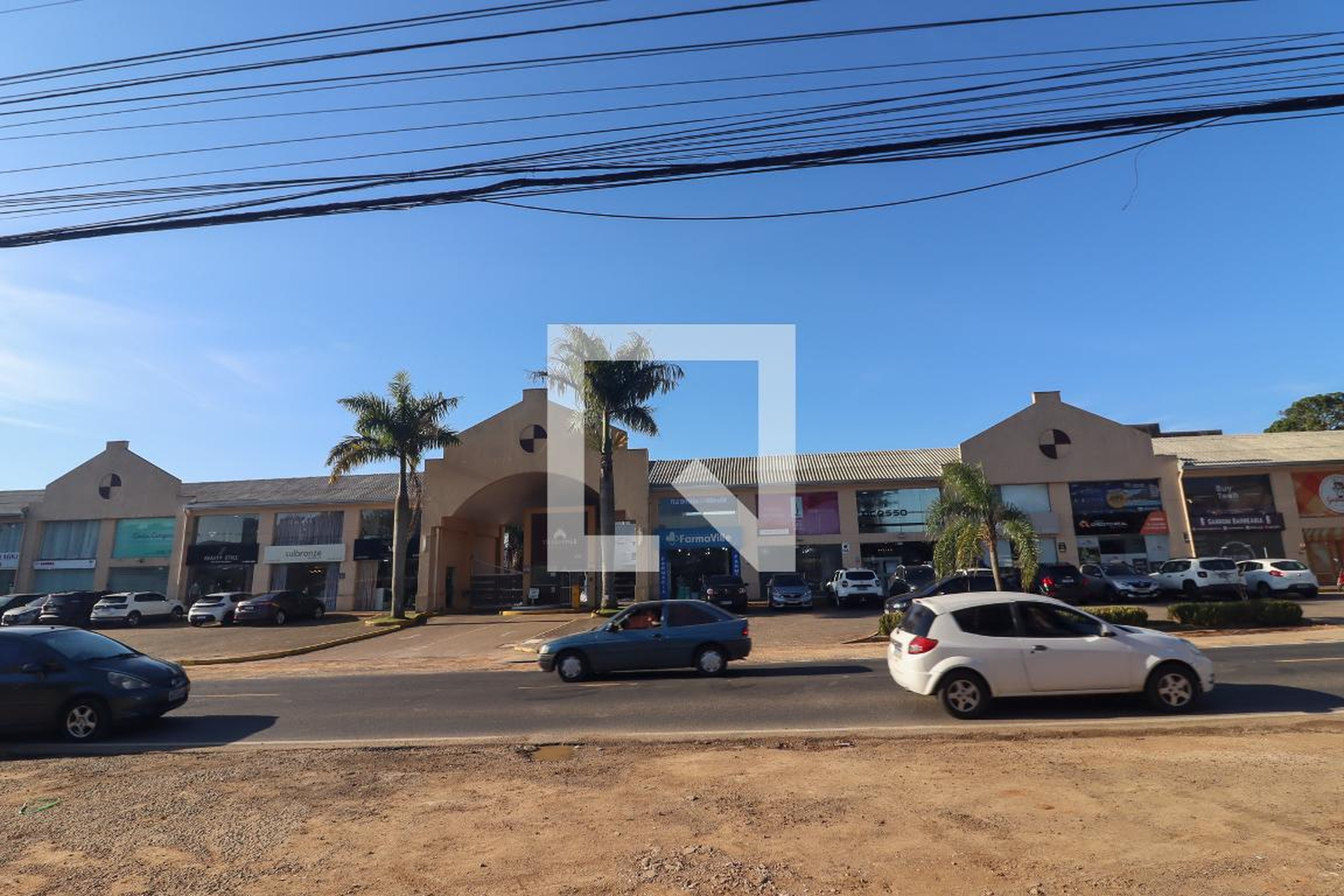 Fachada do condomínio Condomínio Ville Estile