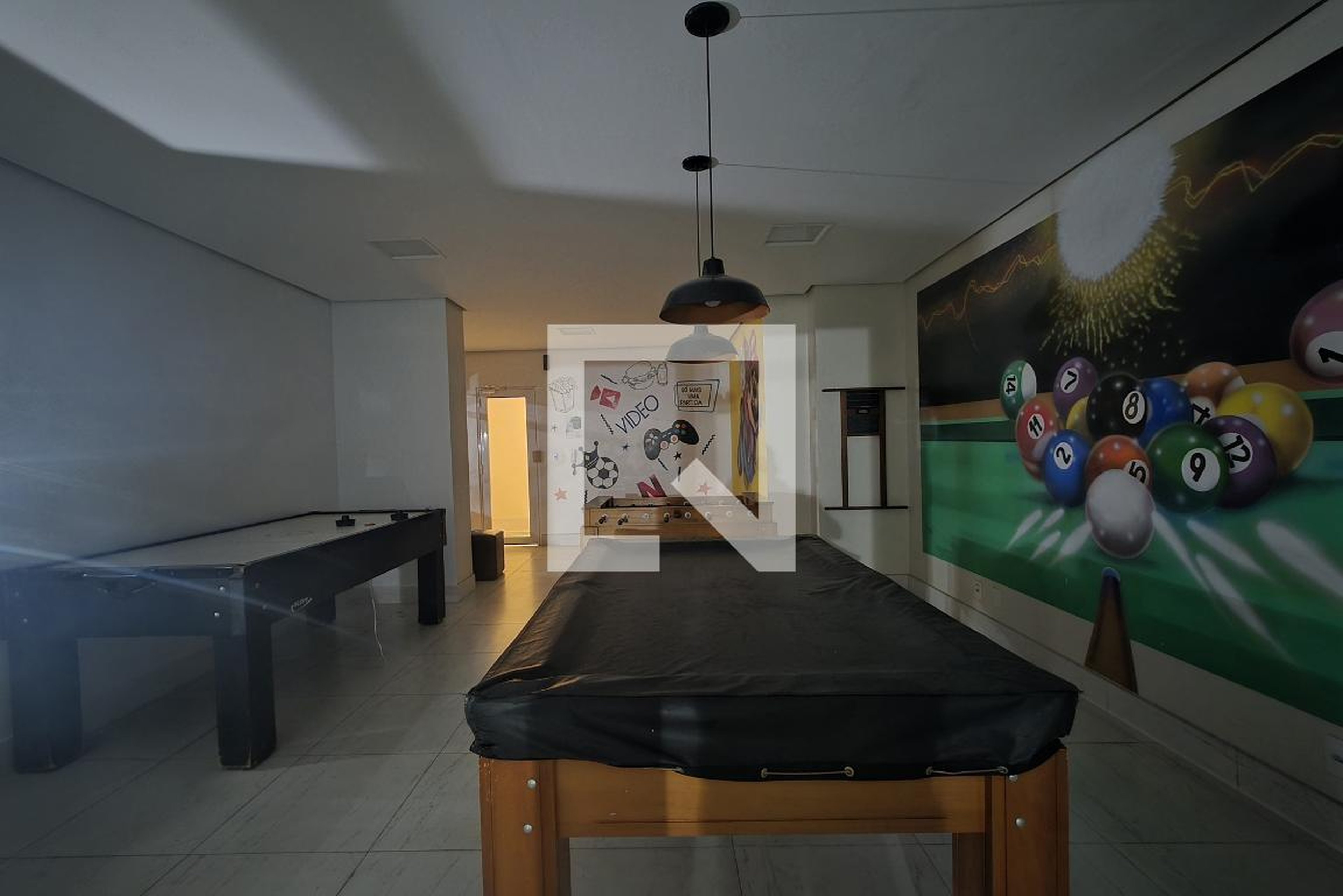 Salão de jogos - Residencial Clube Rio Preto