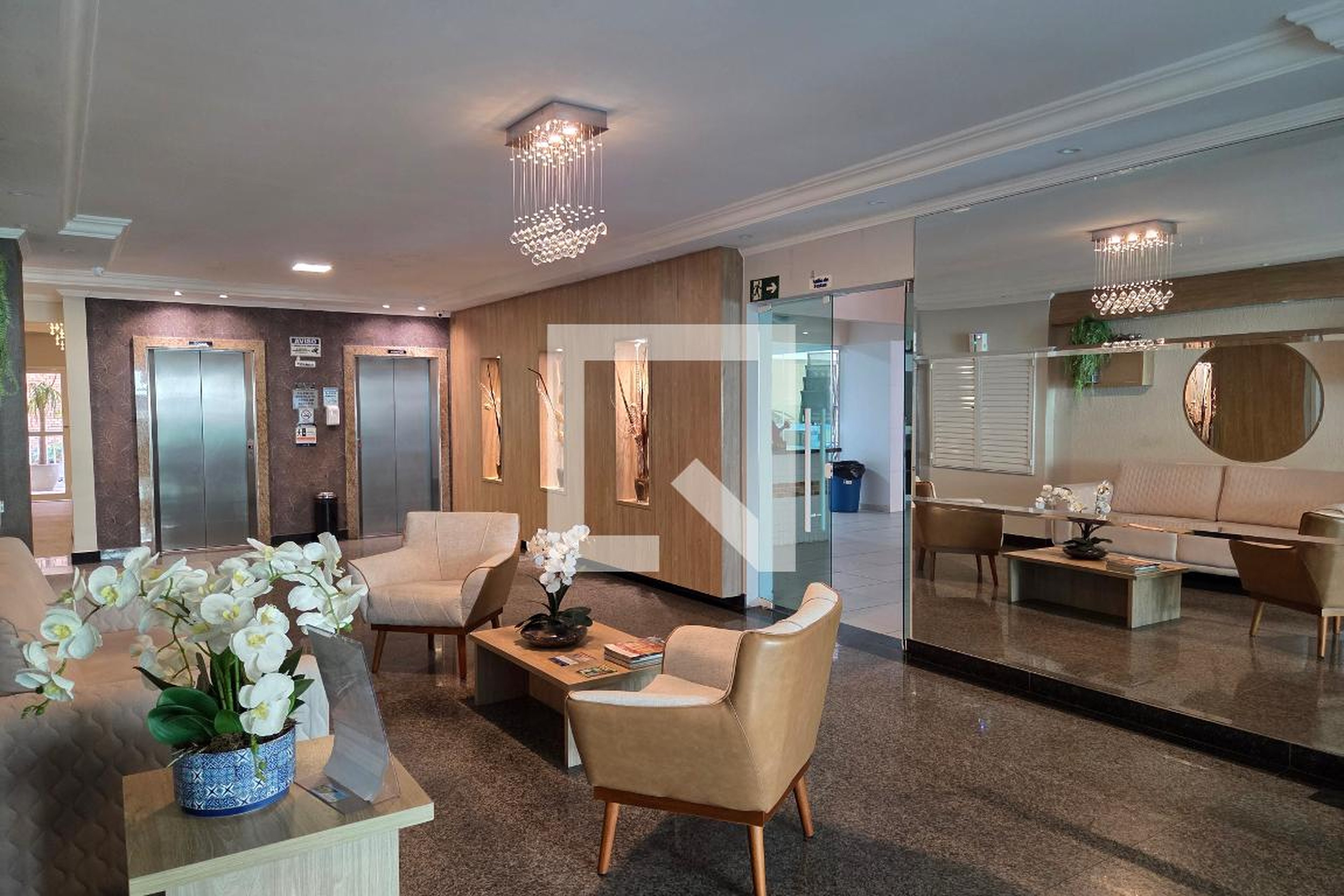 Hall de entrada Residencial Guarani