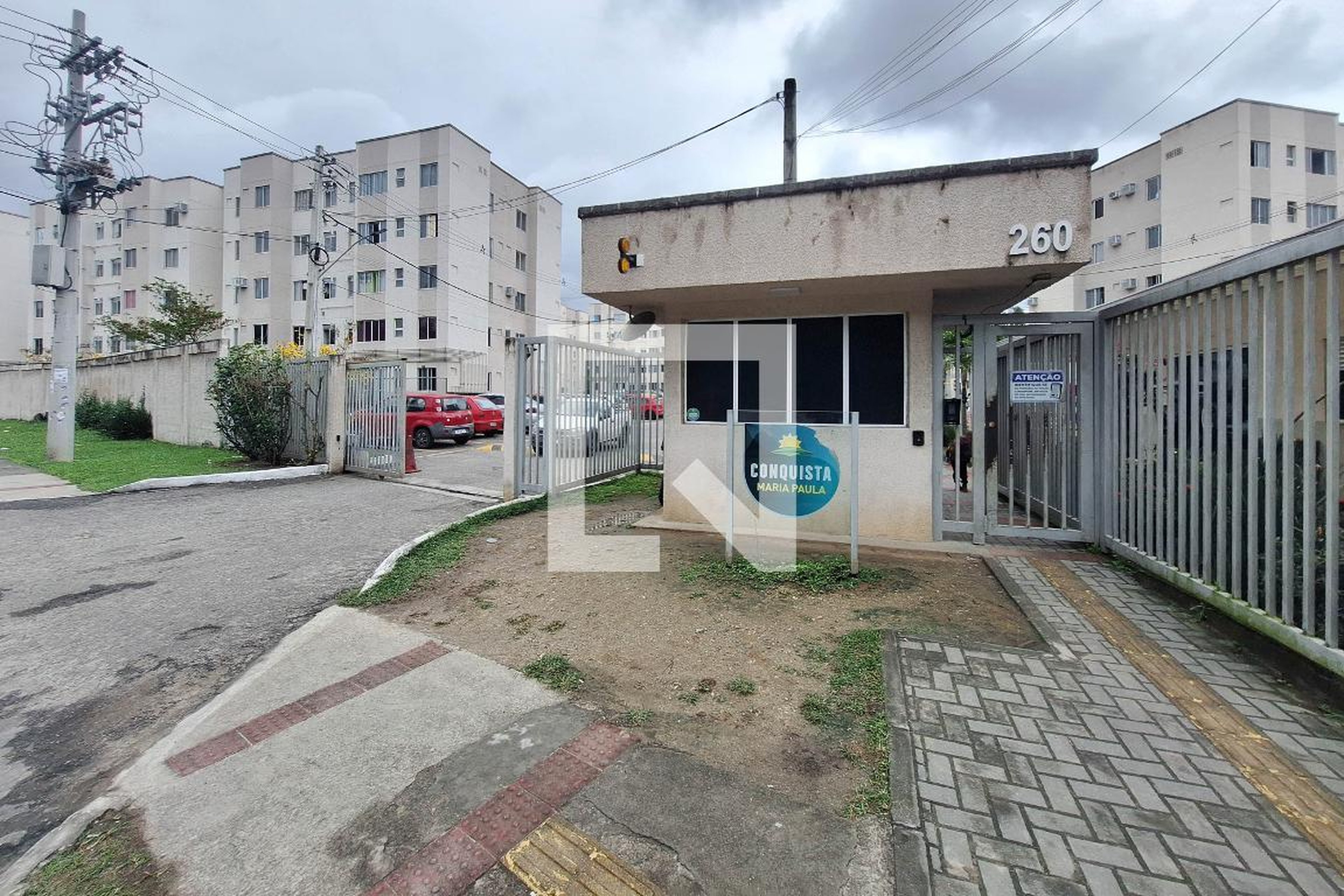 Fachada Condomínio Conquista Maria Paula