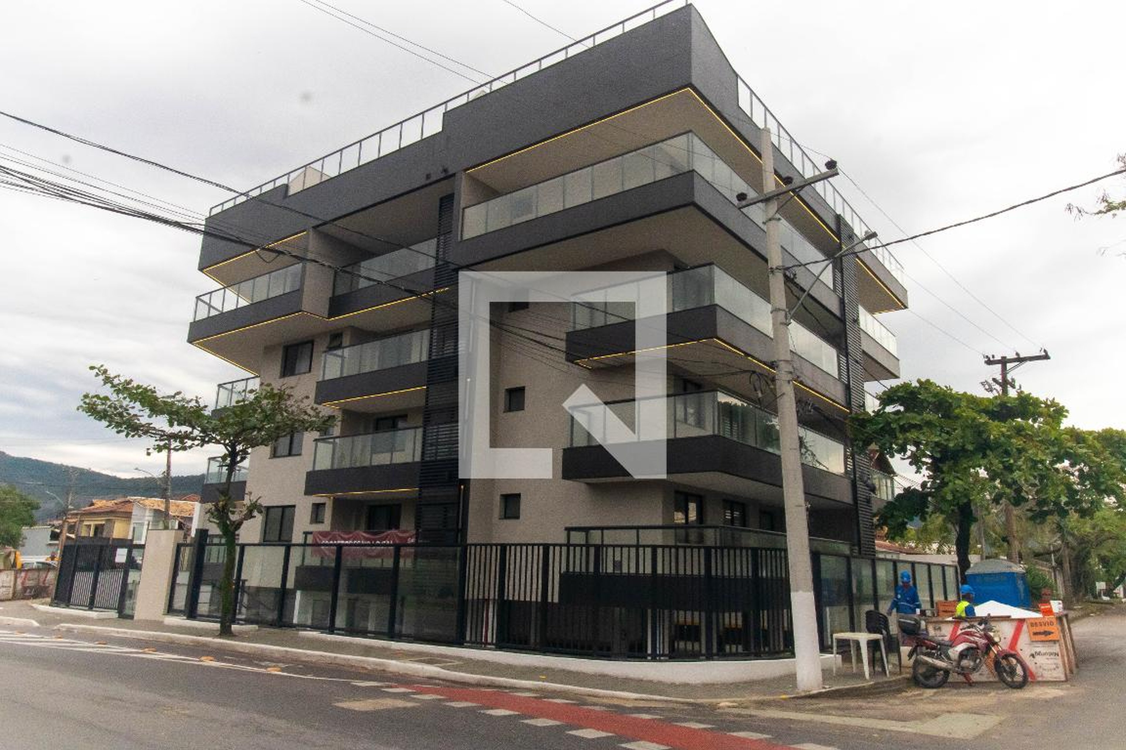 Fachada Condomínio em Avenida Doutor Acúrcio Tôrres, 0