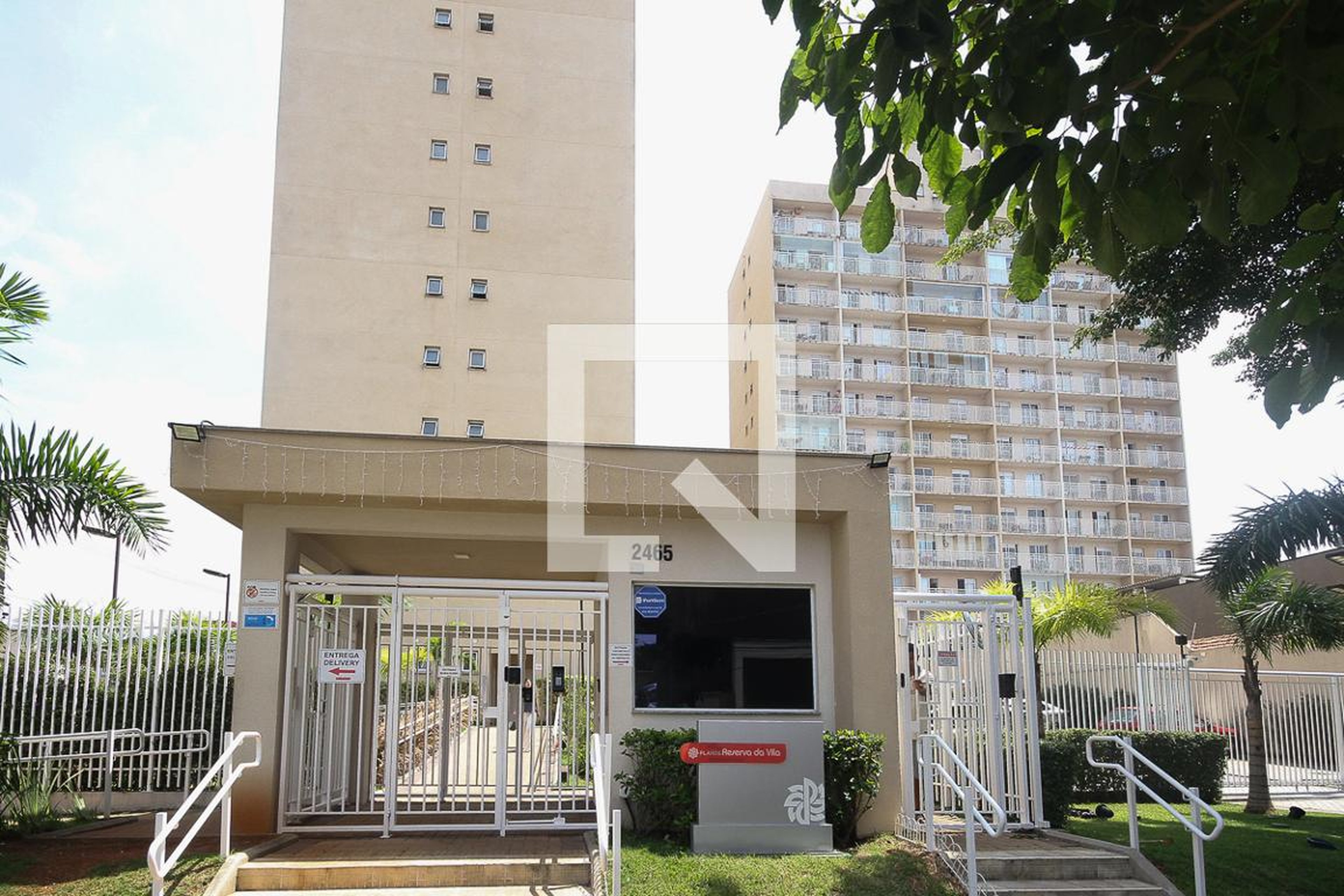 Fachada Condomínio Plano & Reserva da Vila