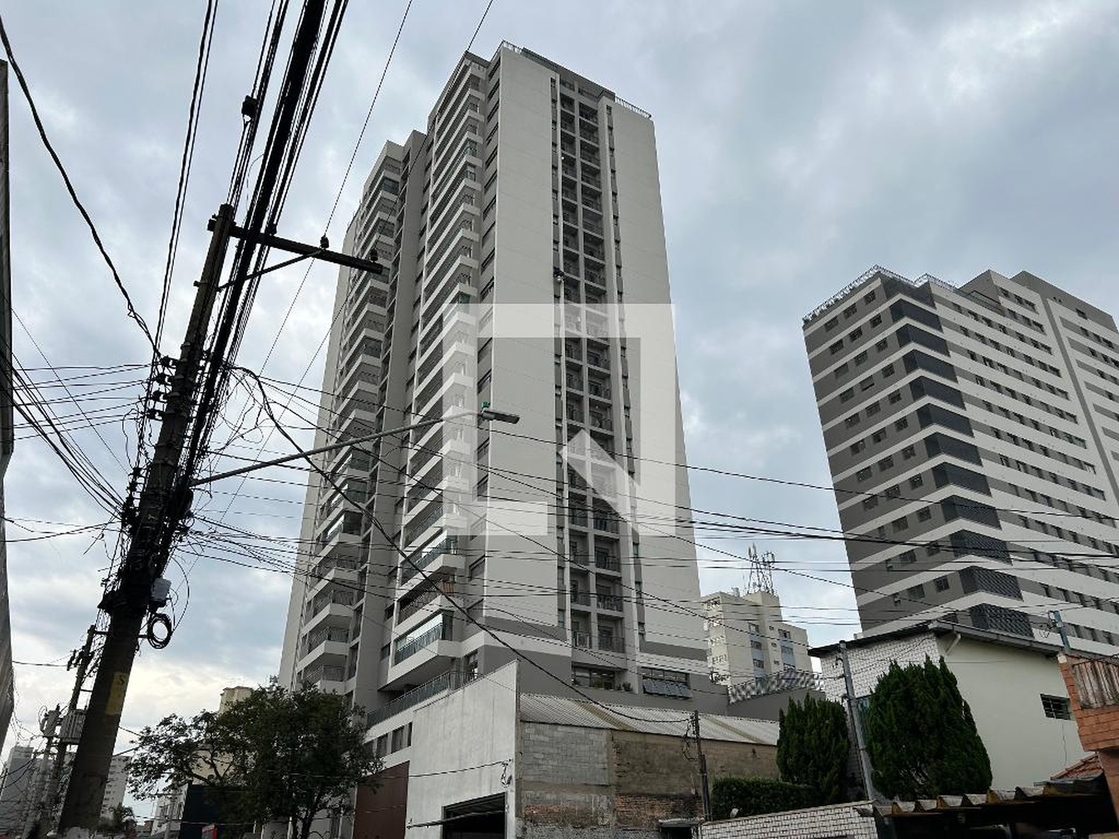 Fachada Condomínio em Avenida Paes de Barros, 1185