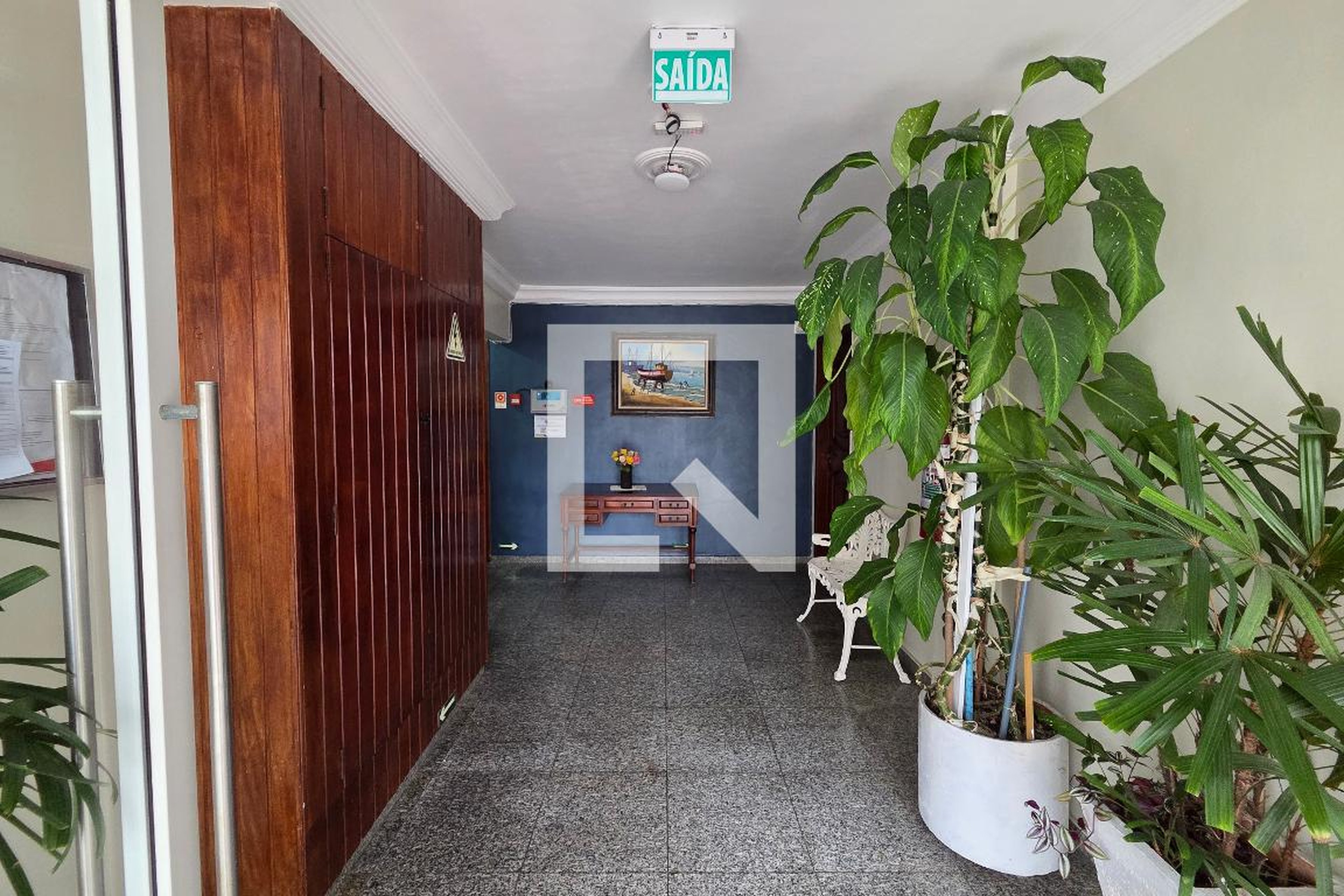 Hall de entrada - Residencial Ana Célia