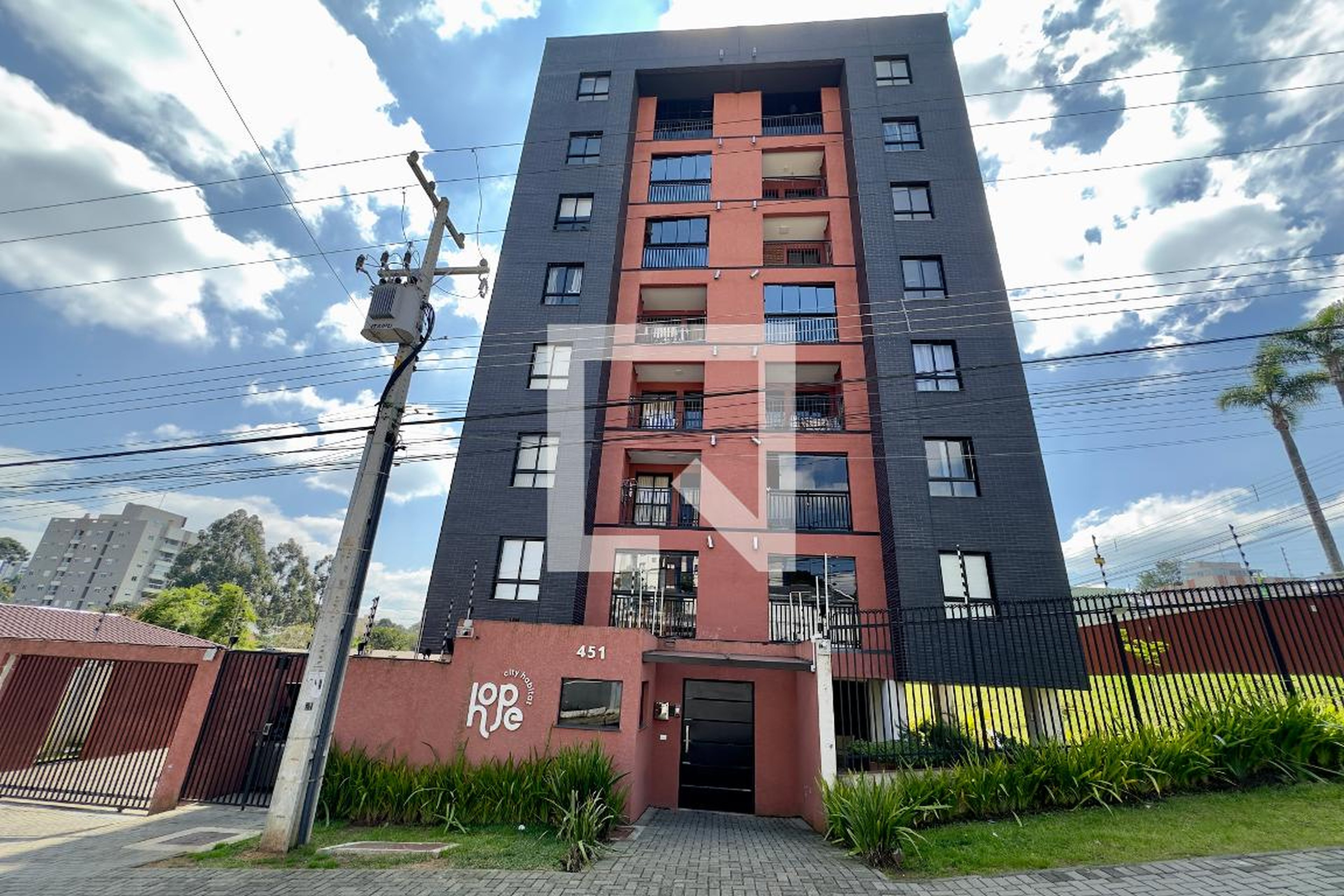 Fachada Condomínio Hope City Habitat