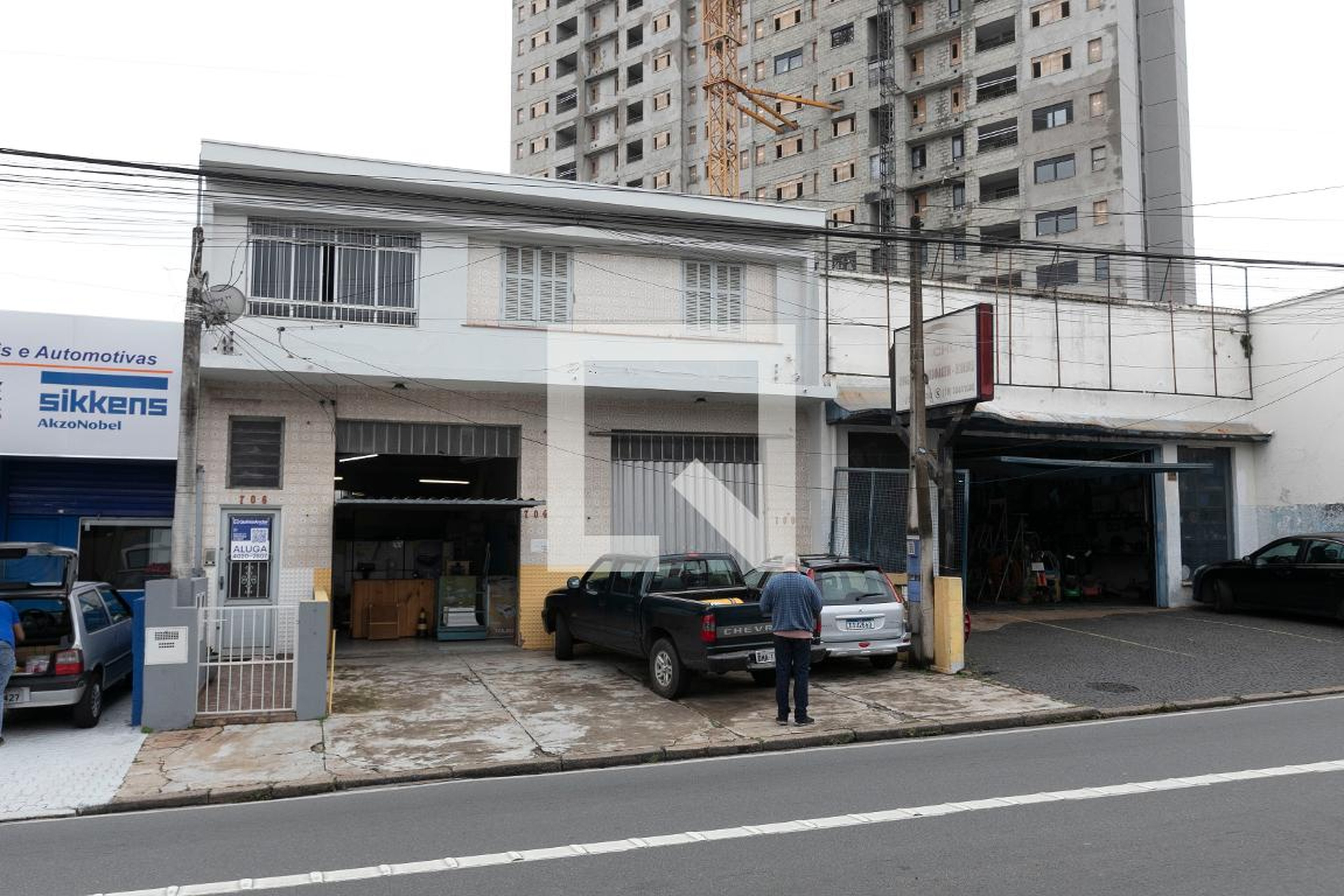 Fachada Condomínio em Rua Carolina Florence, 704