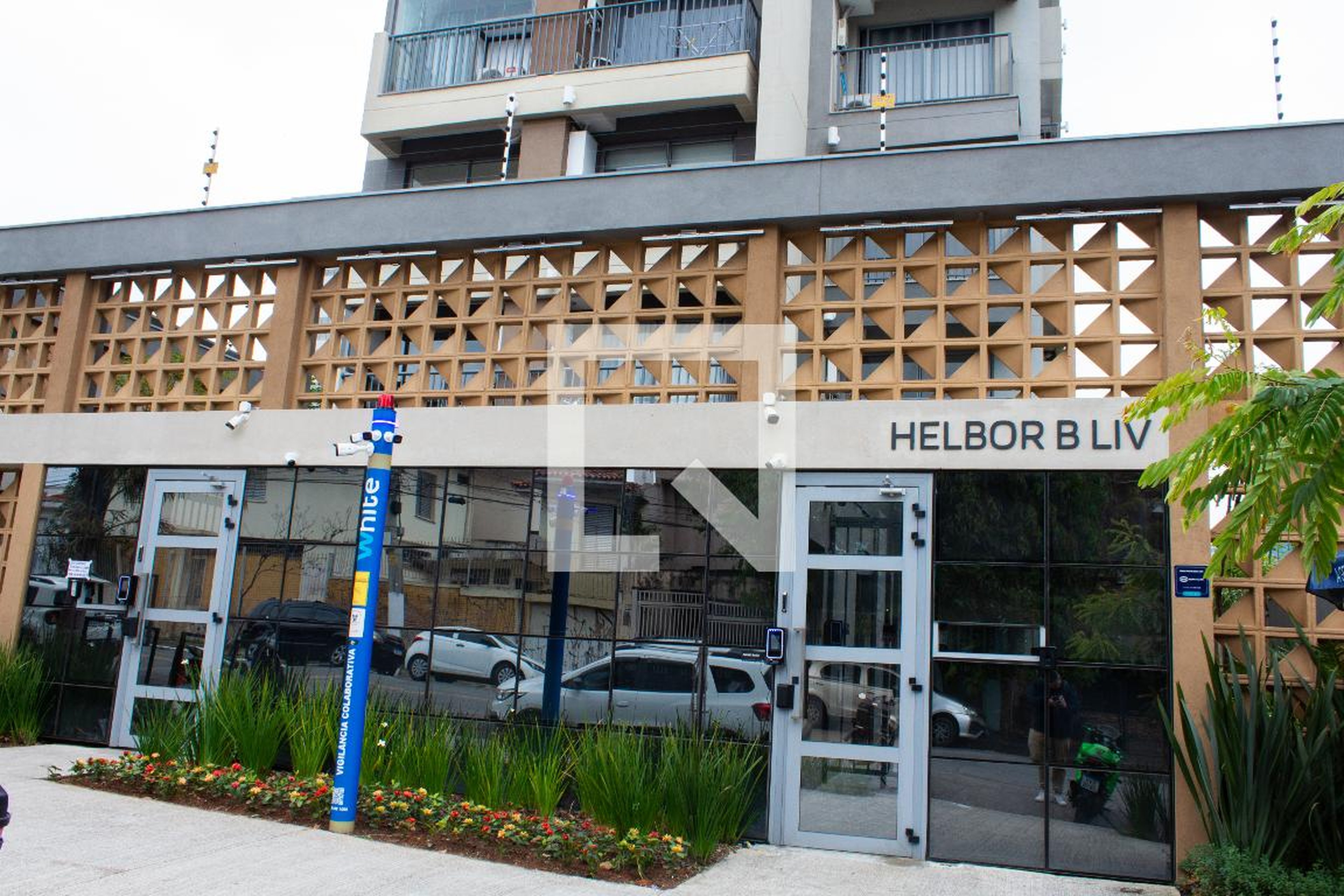 Fachada Condomínio Helbor B LIV Brooklin