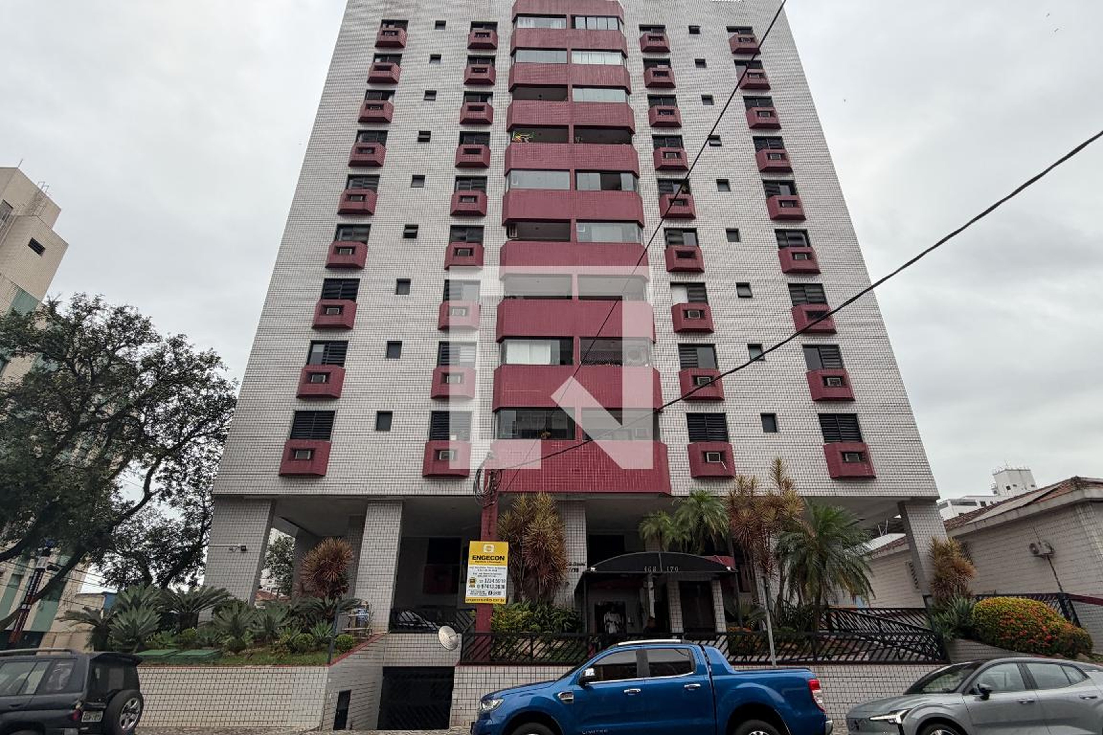 Fachada Residencial Ilha de cozumel