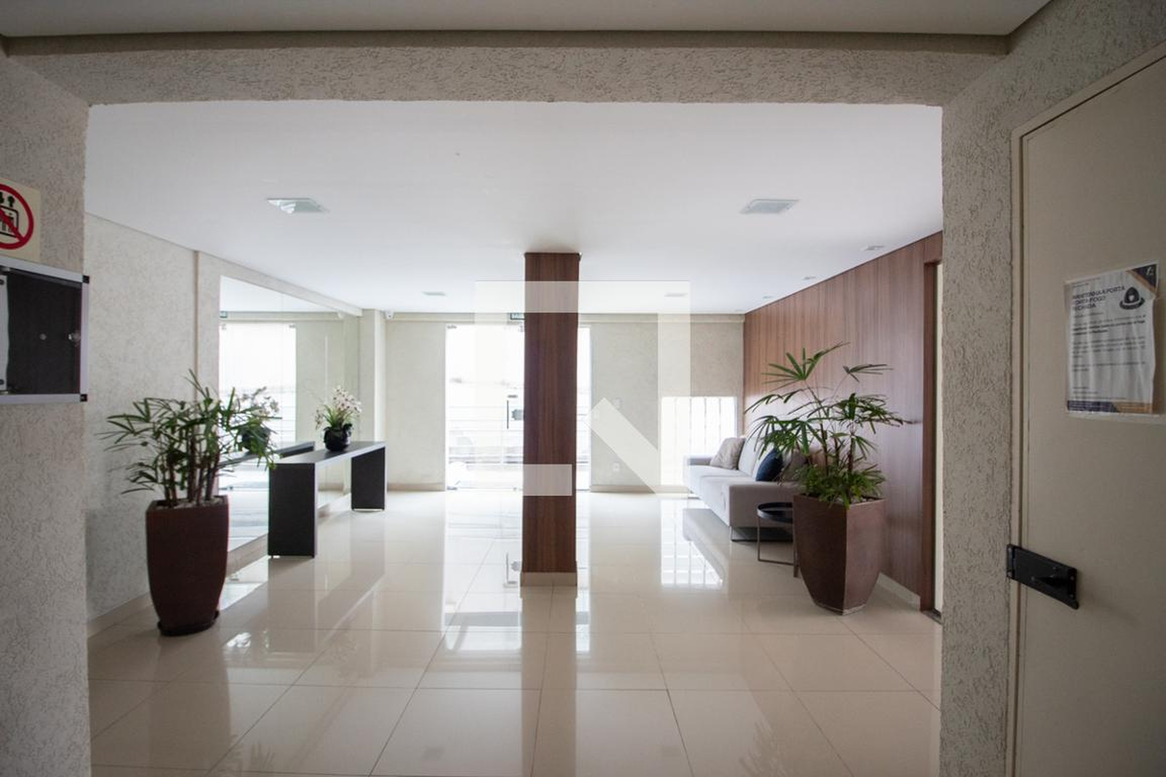 Hall de entrada - Residencial Vesúvio