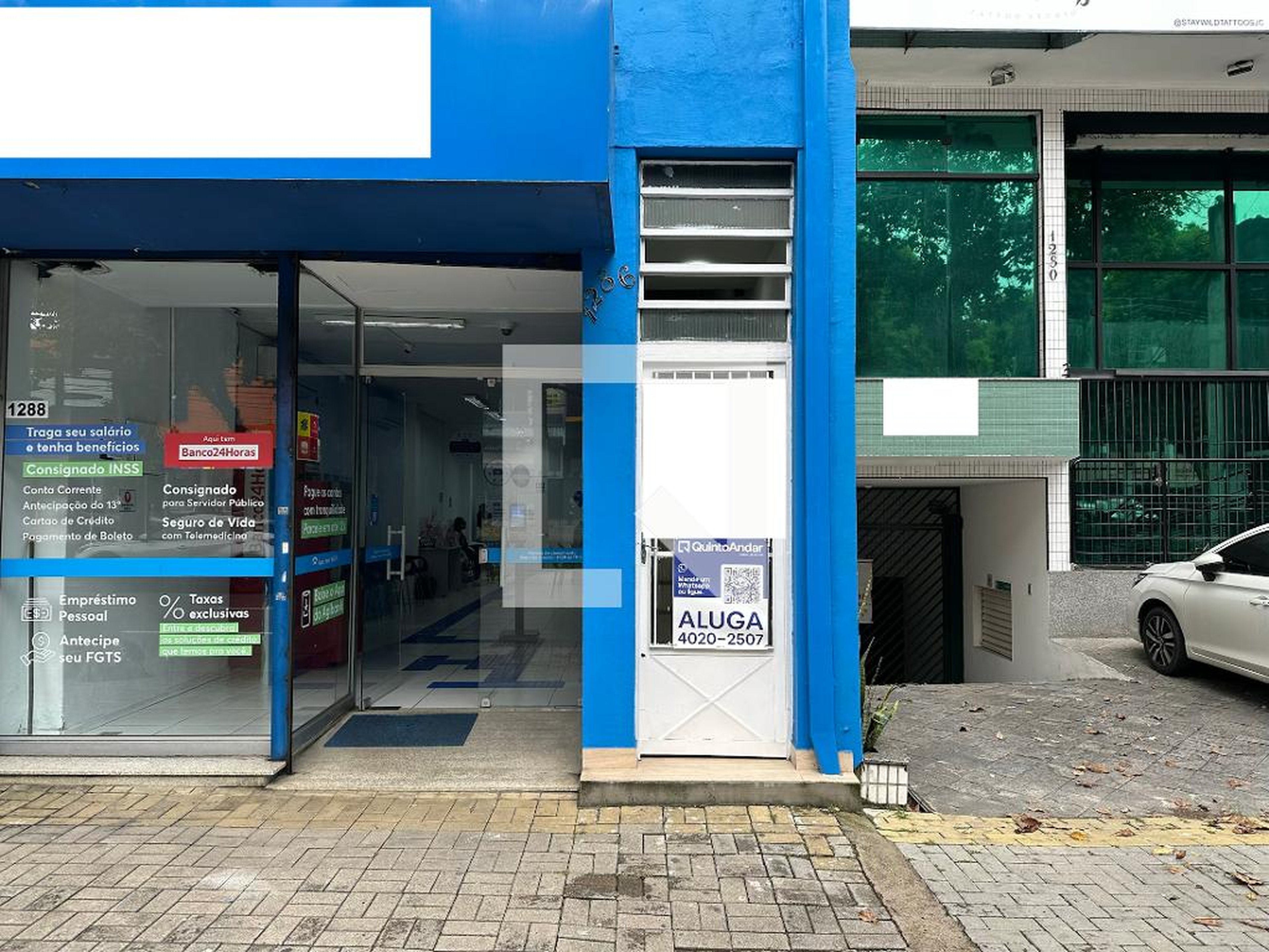 Fachada Condomínio em Avenida Andrômeda, 1286