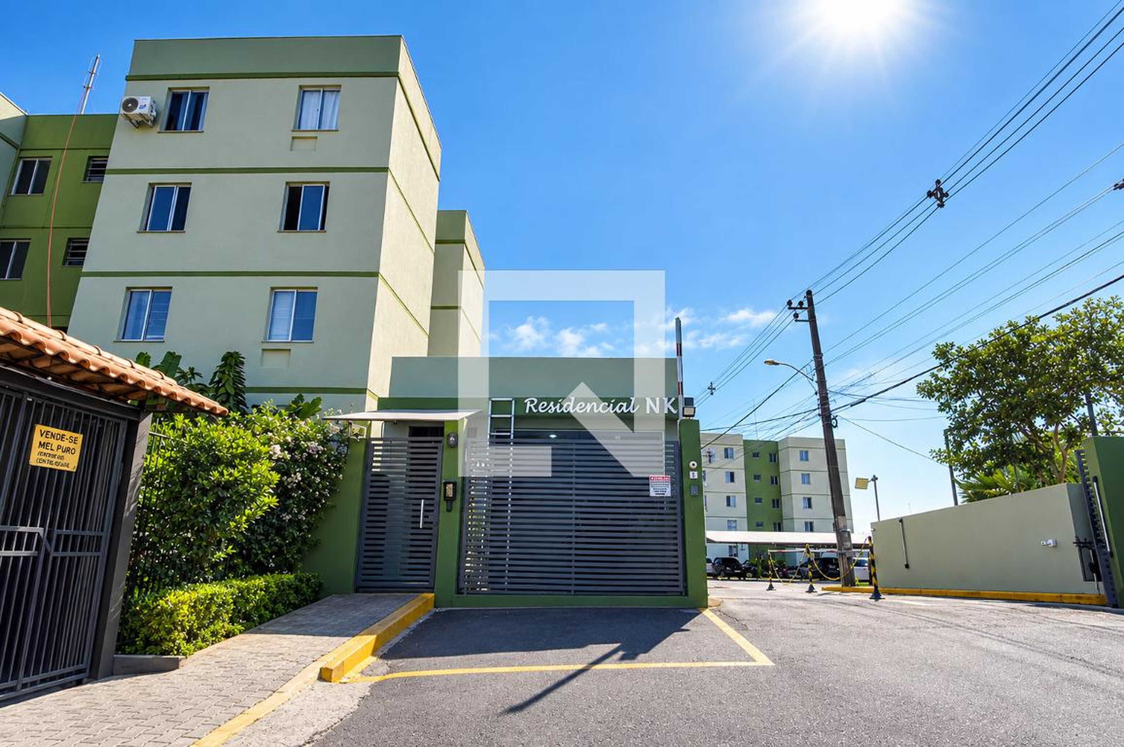 Fachada Condomínio Rua Residencial NK