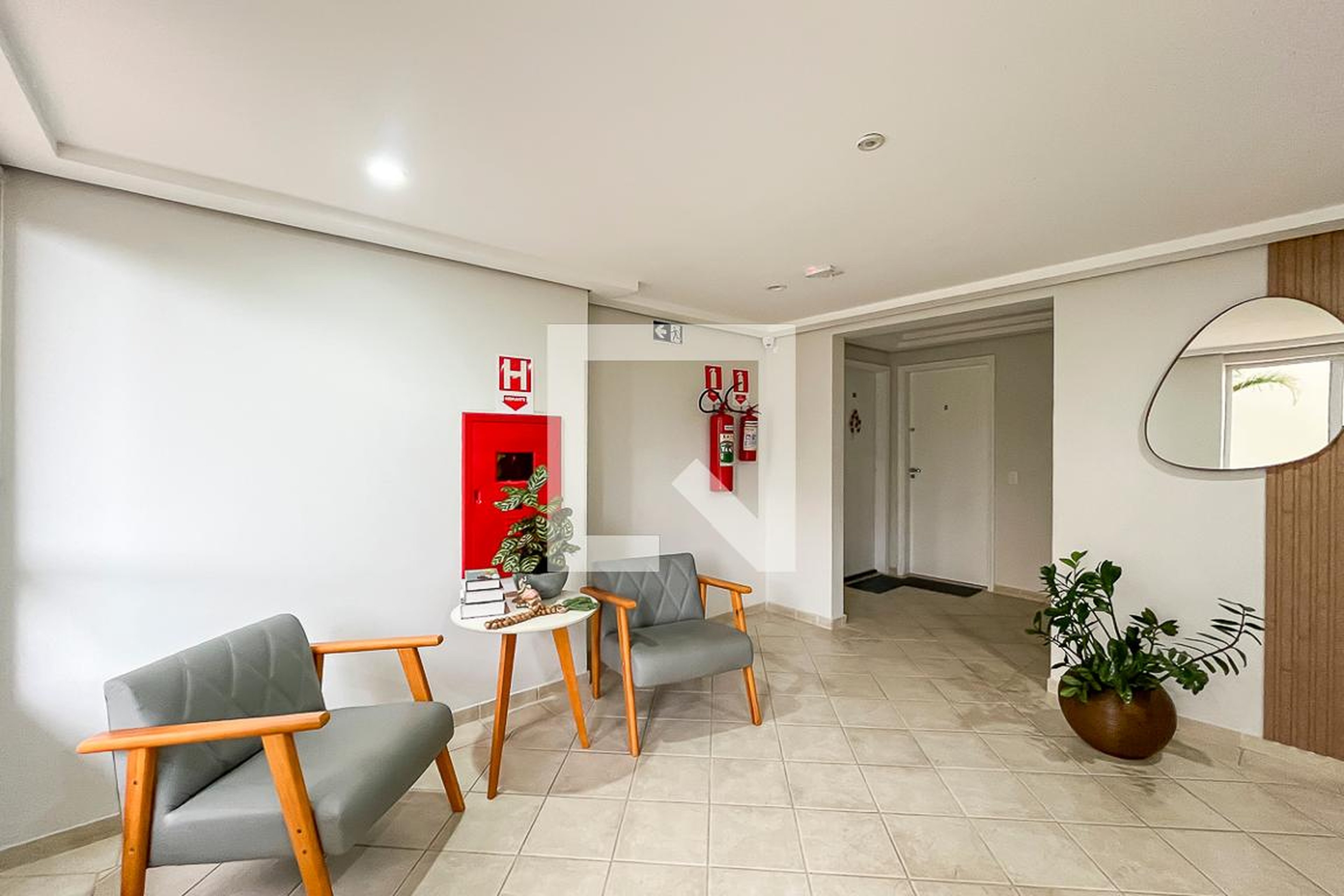 Hall de entrada - Residencial Manhattan