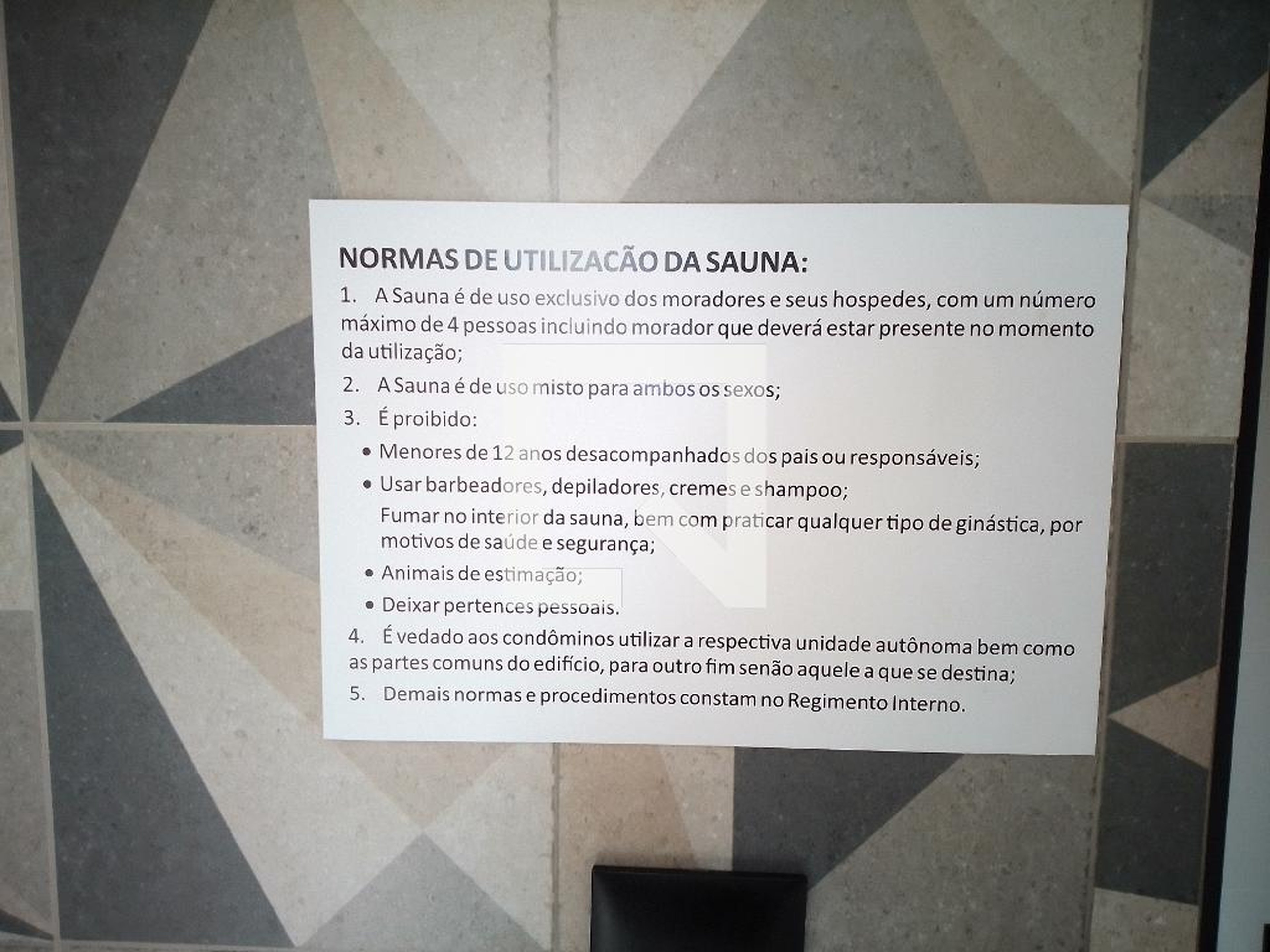 Sauna - Edifício Villaggio Uno