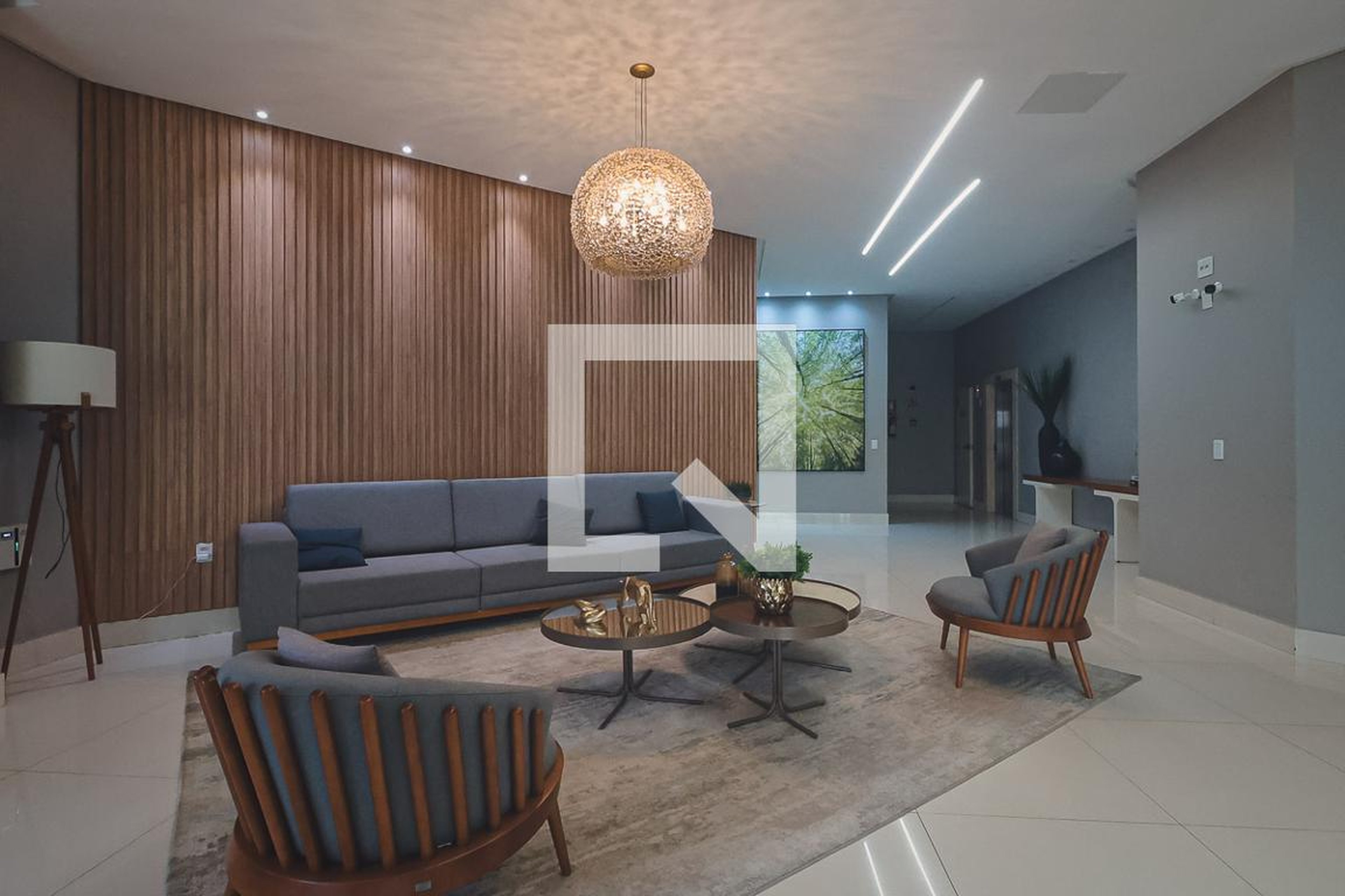 Hall social - Residencial Altos do Bueno