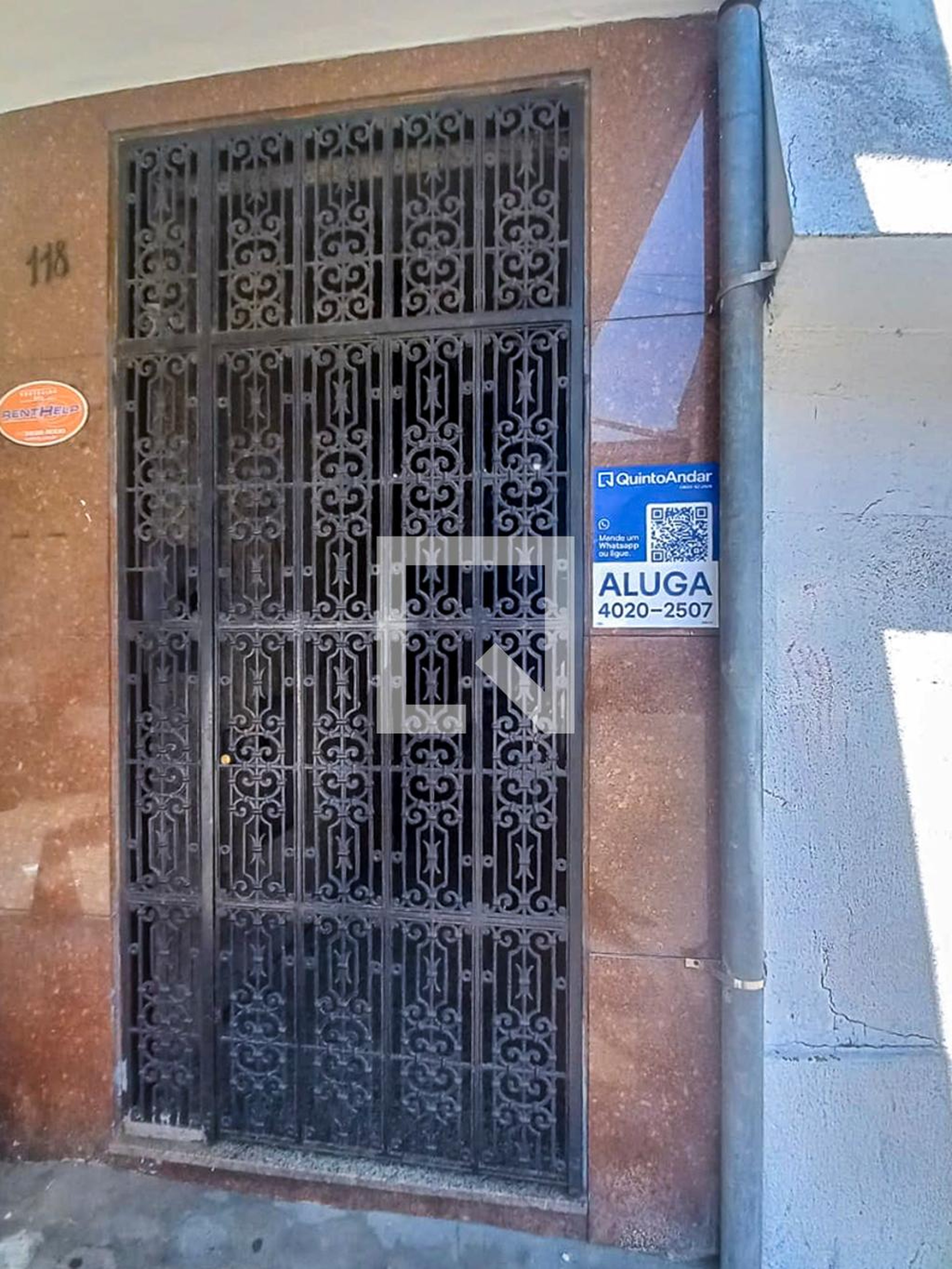 Entrada do prédio - Edifício Alvaro da Costa Mello