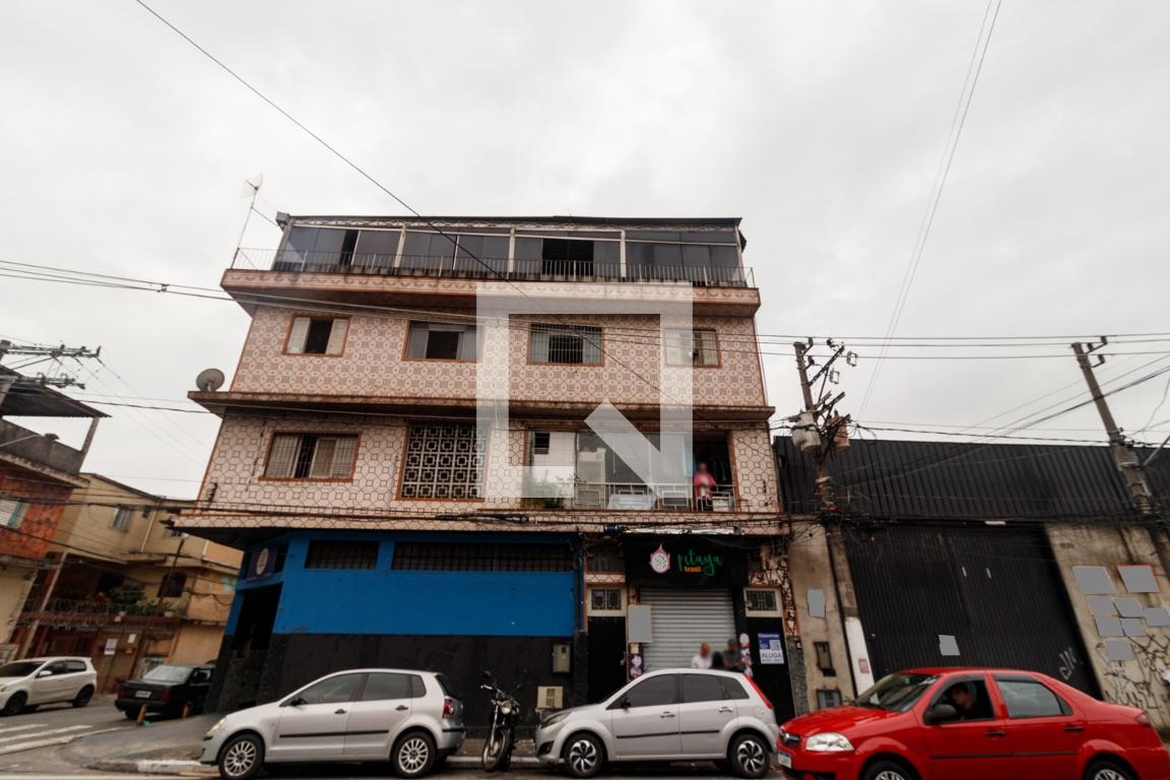 Fachada Condomínio em Avenida Mendes da Rocha, 1022