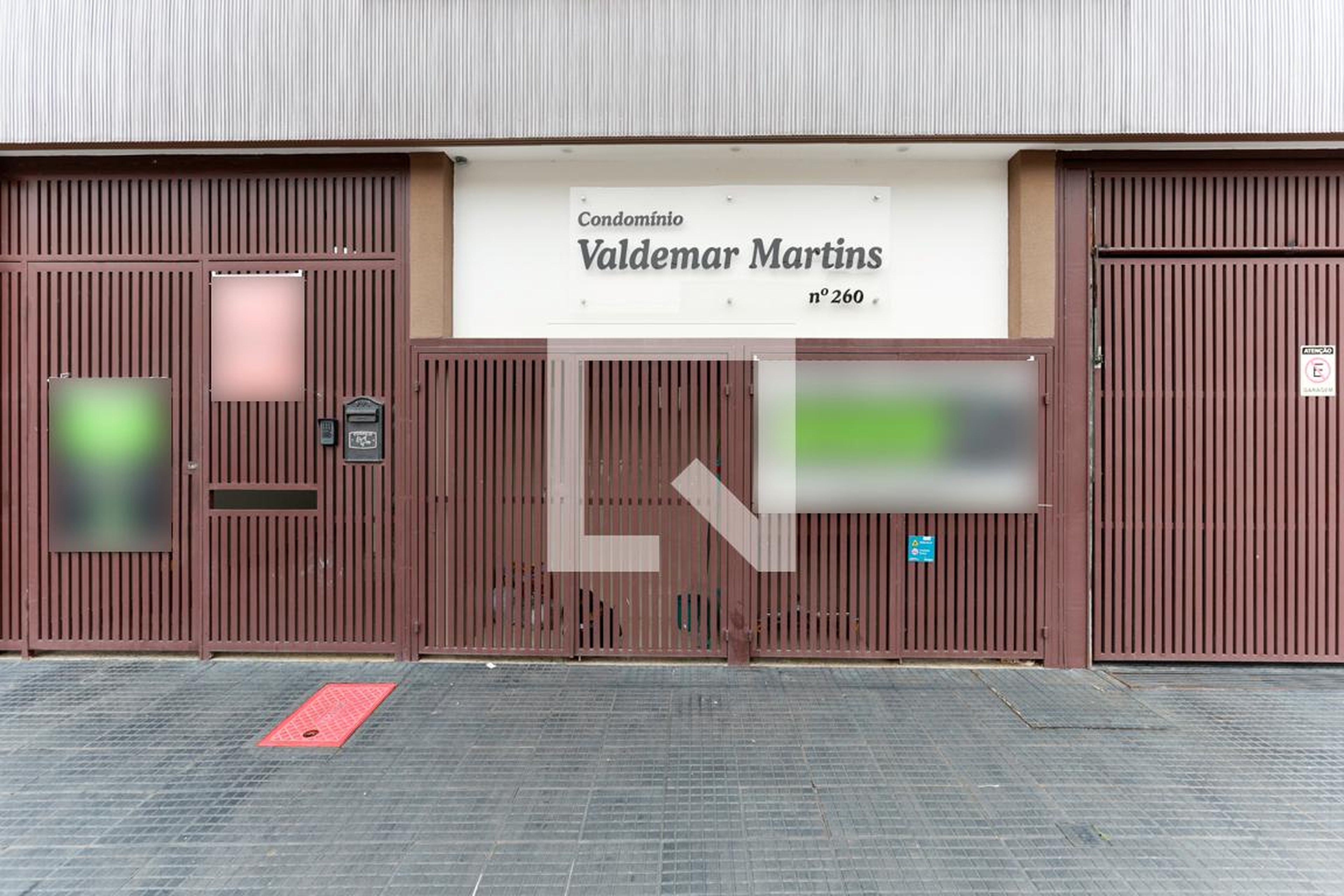 Fachada do condomínio Condomínio Valdemar Martins