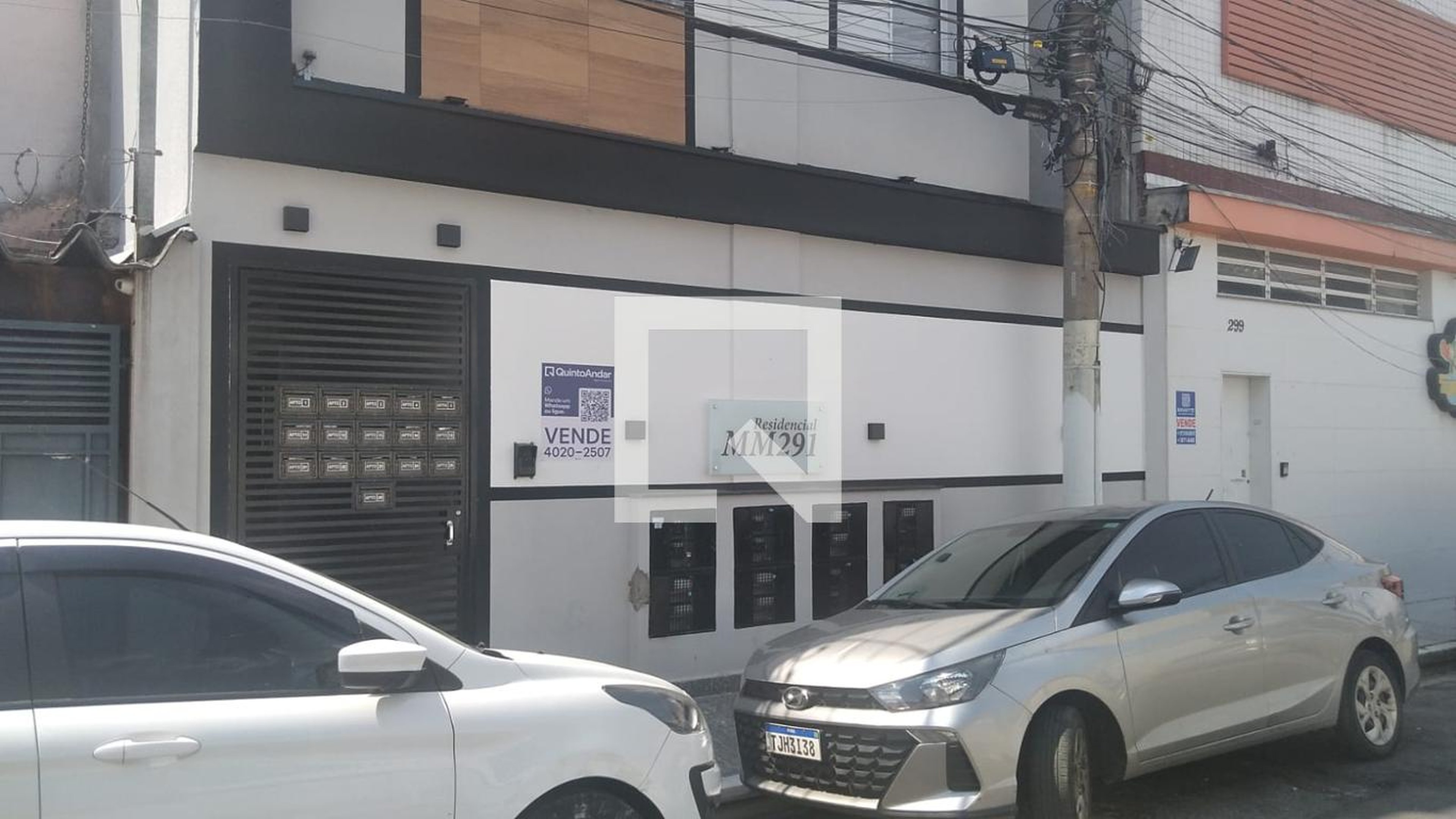 Fachada Condomínio em Rua Marcelo de Menezes, 291