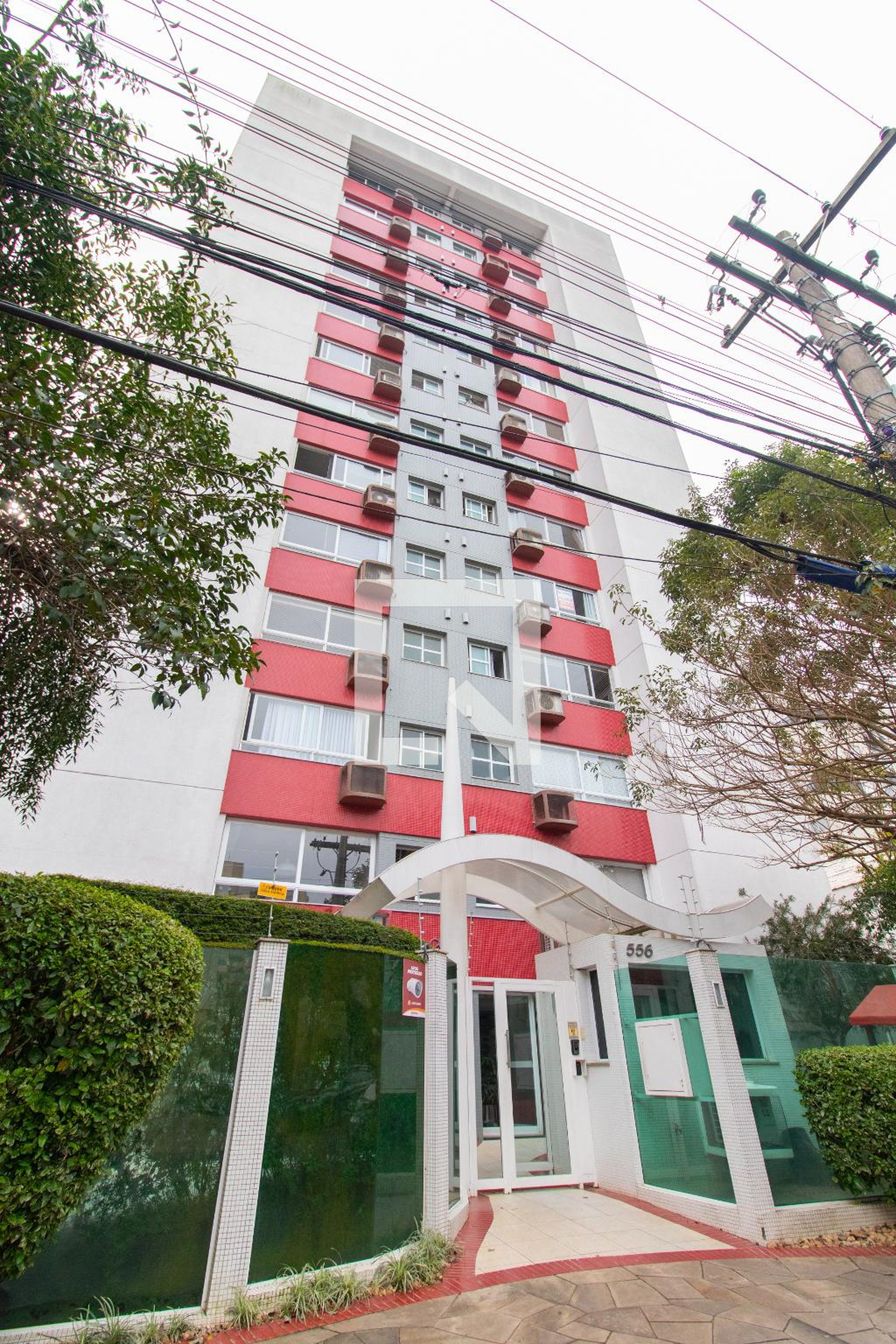 Fachada Condomínio em Rua Visconde do Herval, 556